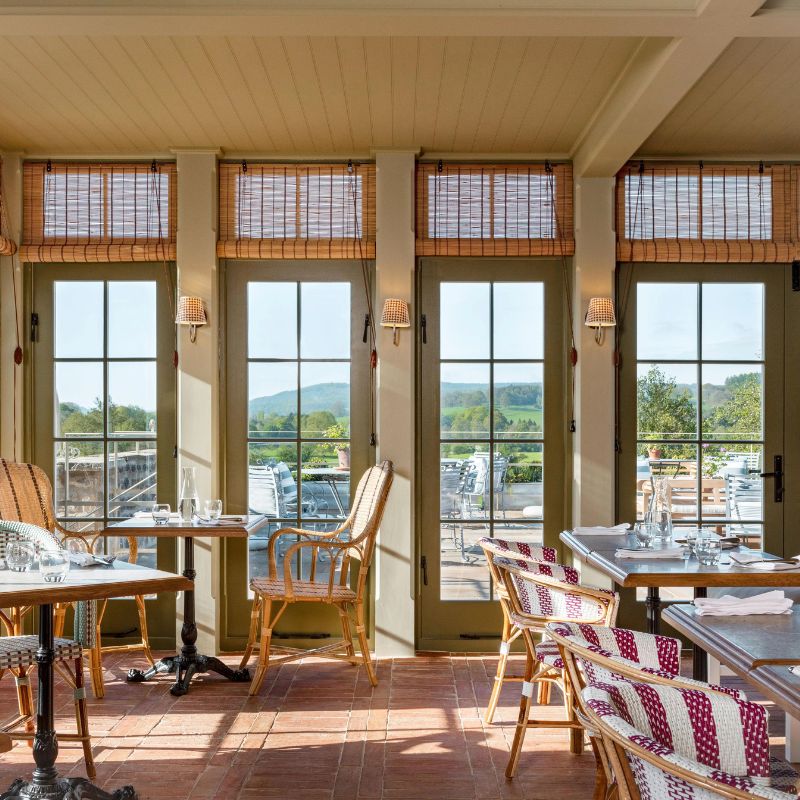The Cavendish Hotel and its views over the grounds of the Chatsworth House Estate. © The Cavendish Hotel
