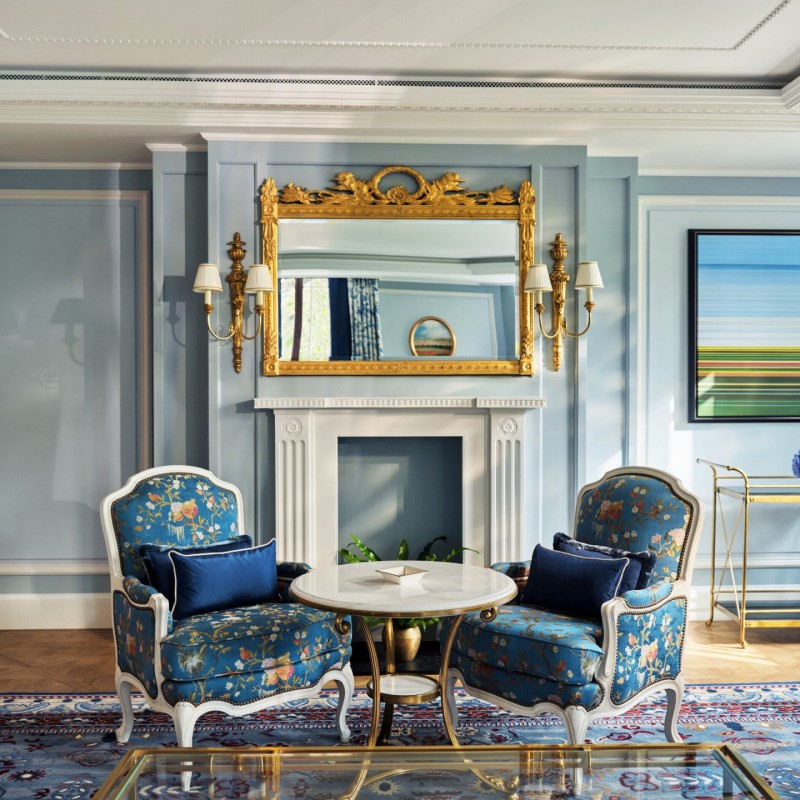 Just one of the many lavishly furnished rooms inside The Dorchester. © The Dorchester, Dorchester Collection