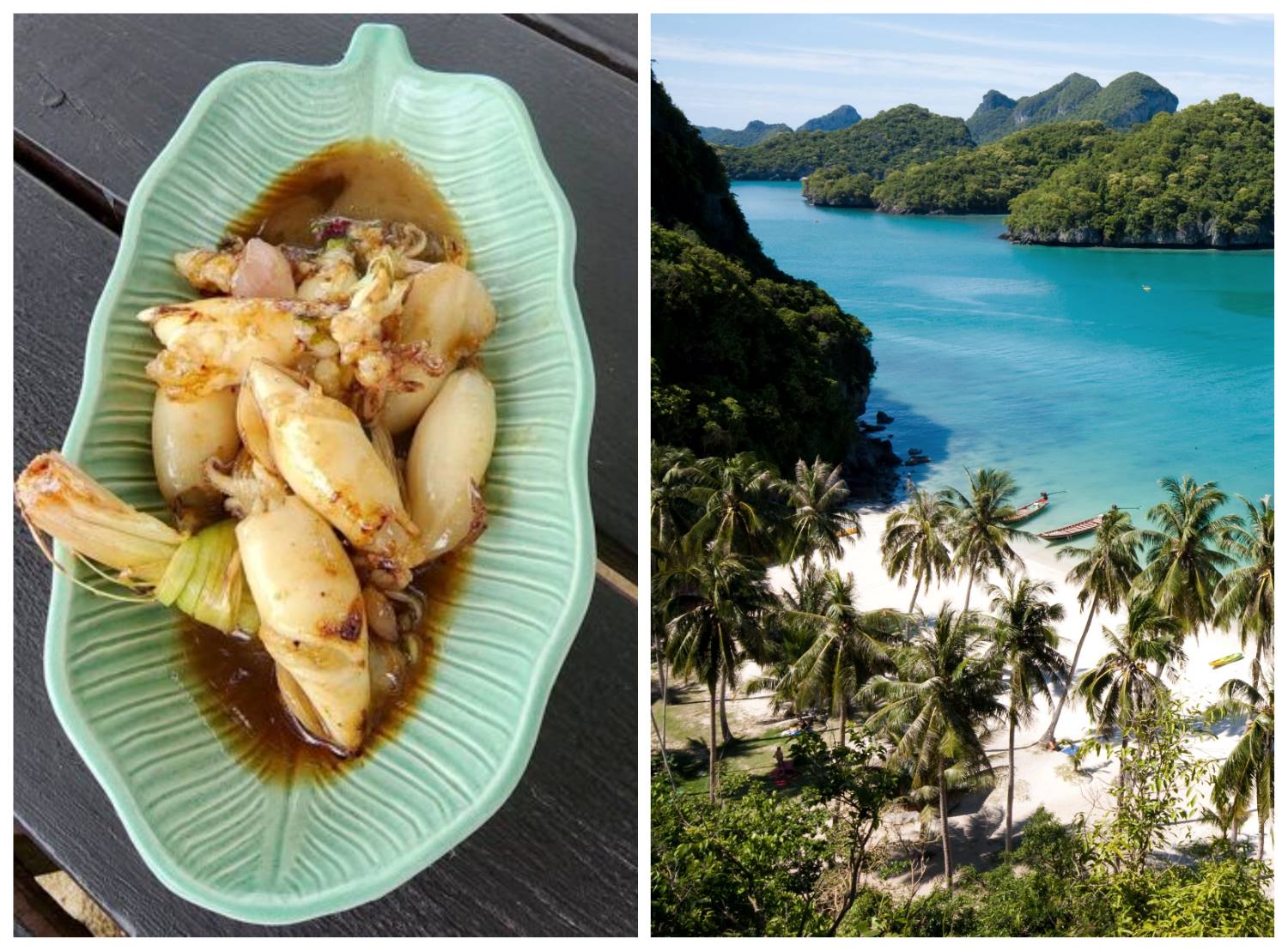 Thailand’s Koh Samui island is rightly famous for its frenetic nightlife as well as its hilltop views from villas suspended over the sea. © MICHELIN Guide/Jun Hom restaurant, © fototrav/iStock