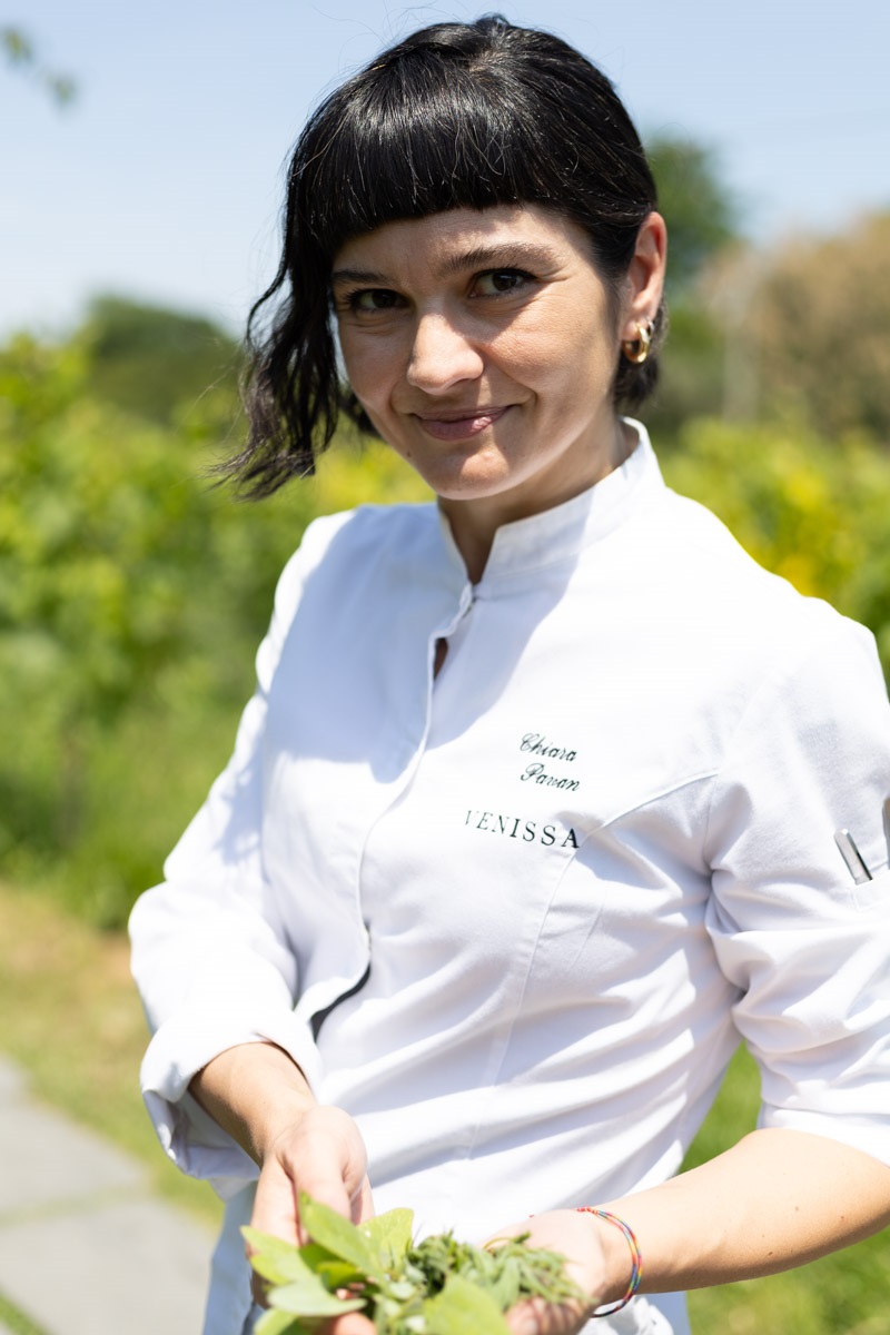 Ritratto della chef Chiara Pavan per Social. © Venissa