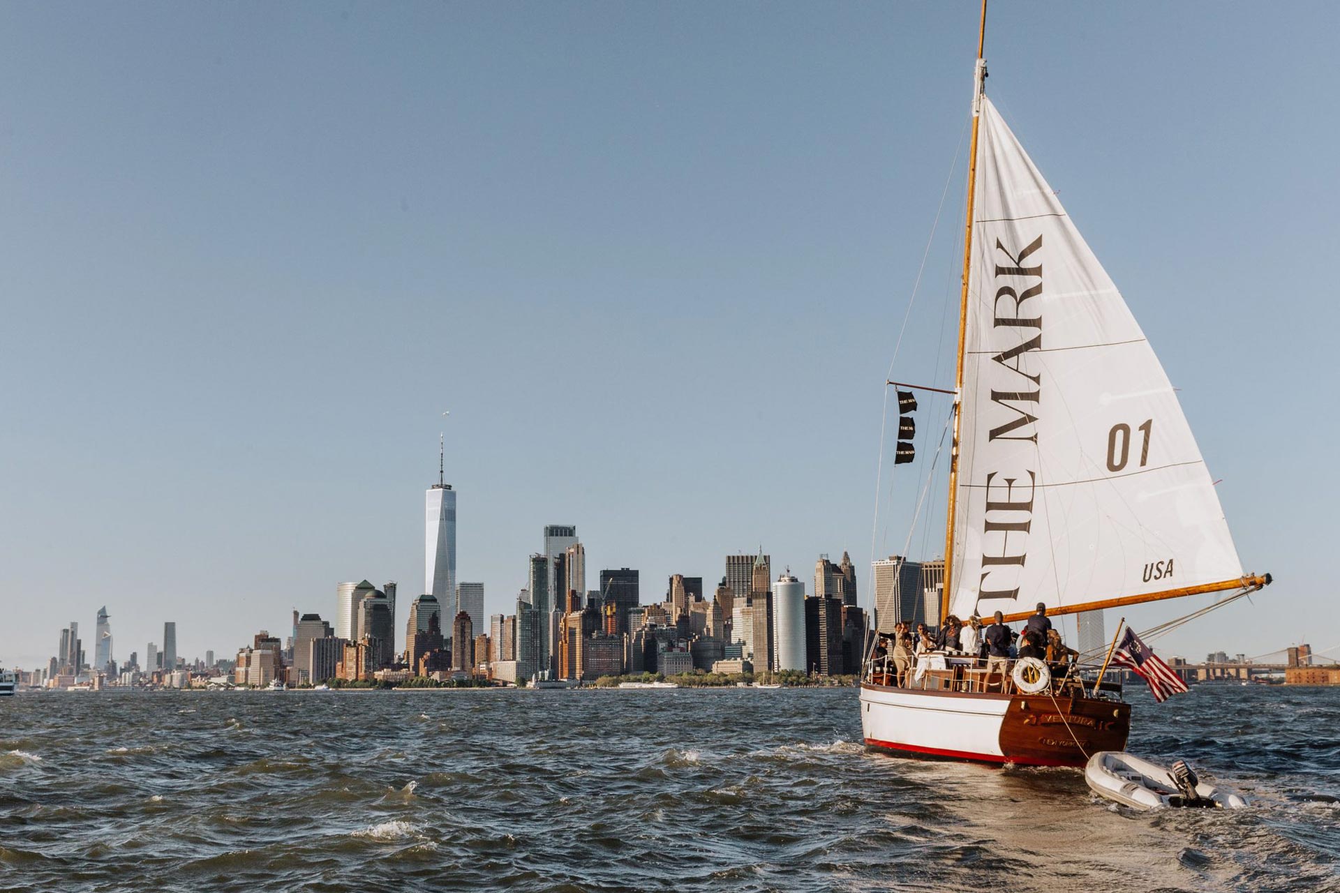 Sail the New York Harbor in a 70-foot yacht. © The Mark Hotel 