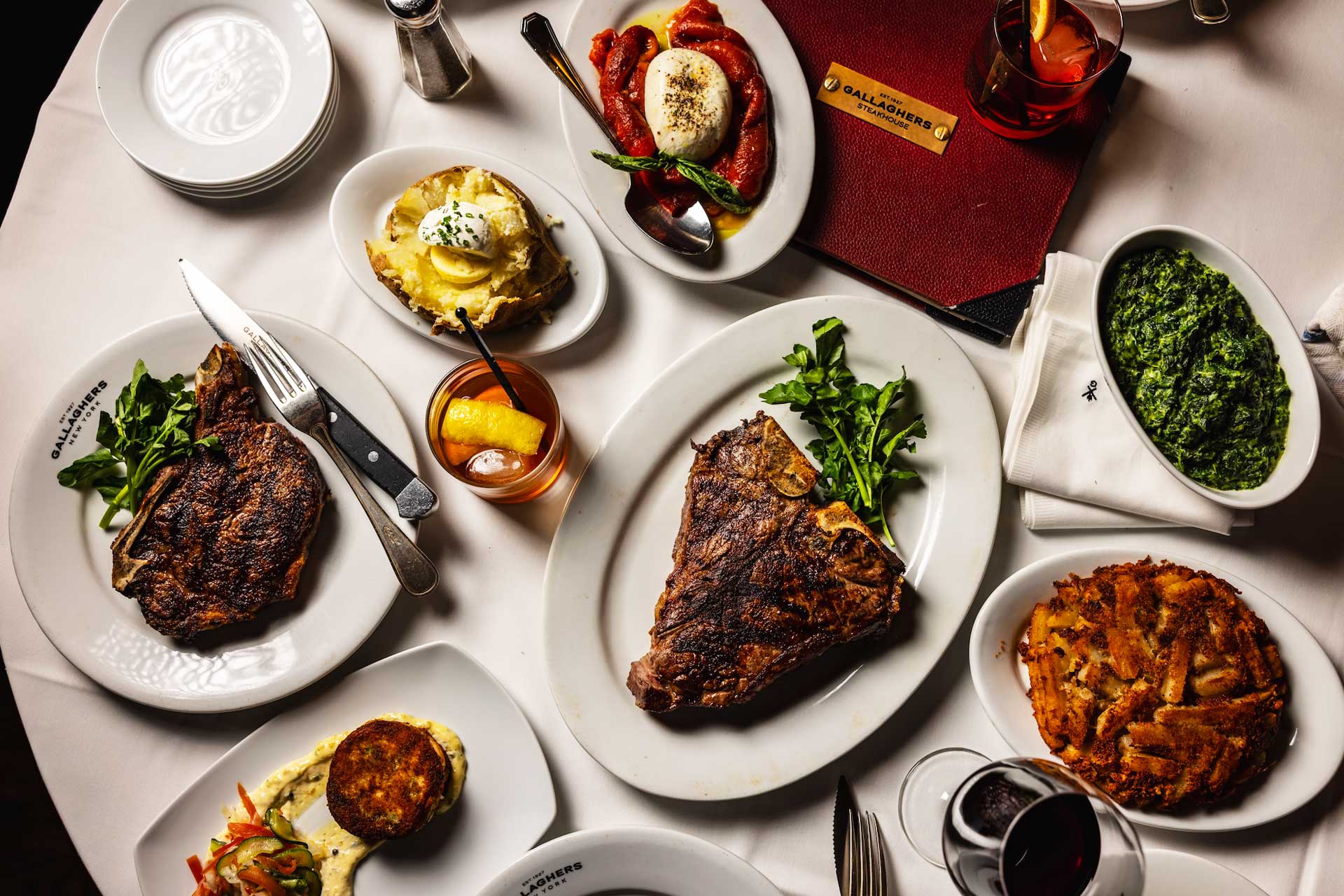 Food spread. © Dillon Burke/Gallaghers