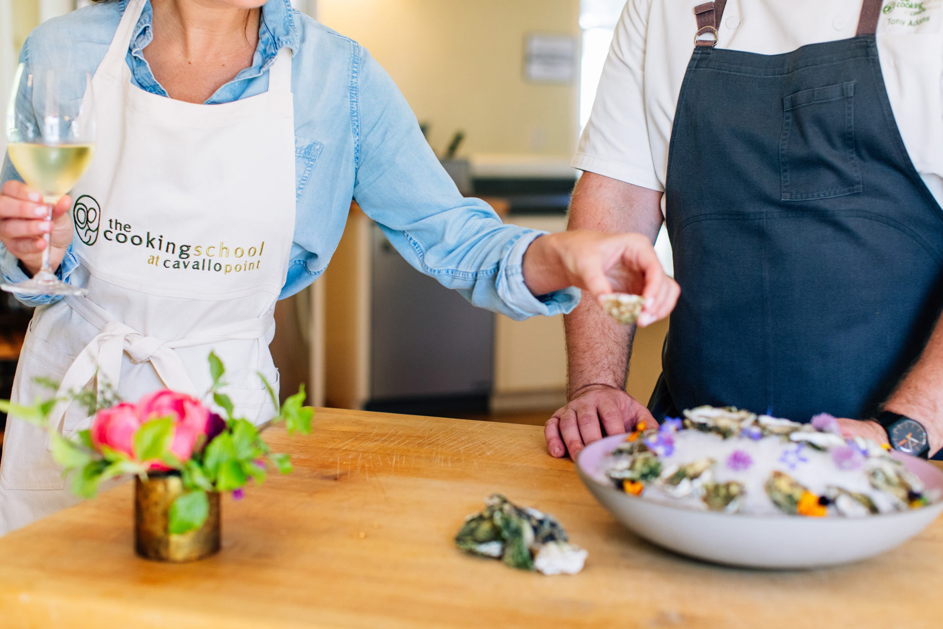 A Le Cordon Bleu-caliber cooking school in San Francisco. © Cavallo Point Lodge