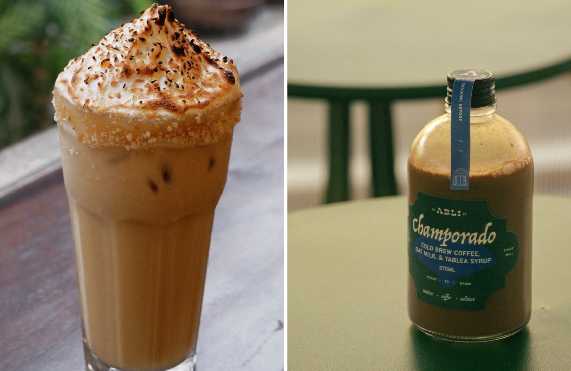 At Cebu City’s Abli, familiar Filipino comforts — from pandesal mornings to bibingka, buko pie and champorado — are reimagined as coffee, each cup translating everyday flavors into something unexpected. © Abli