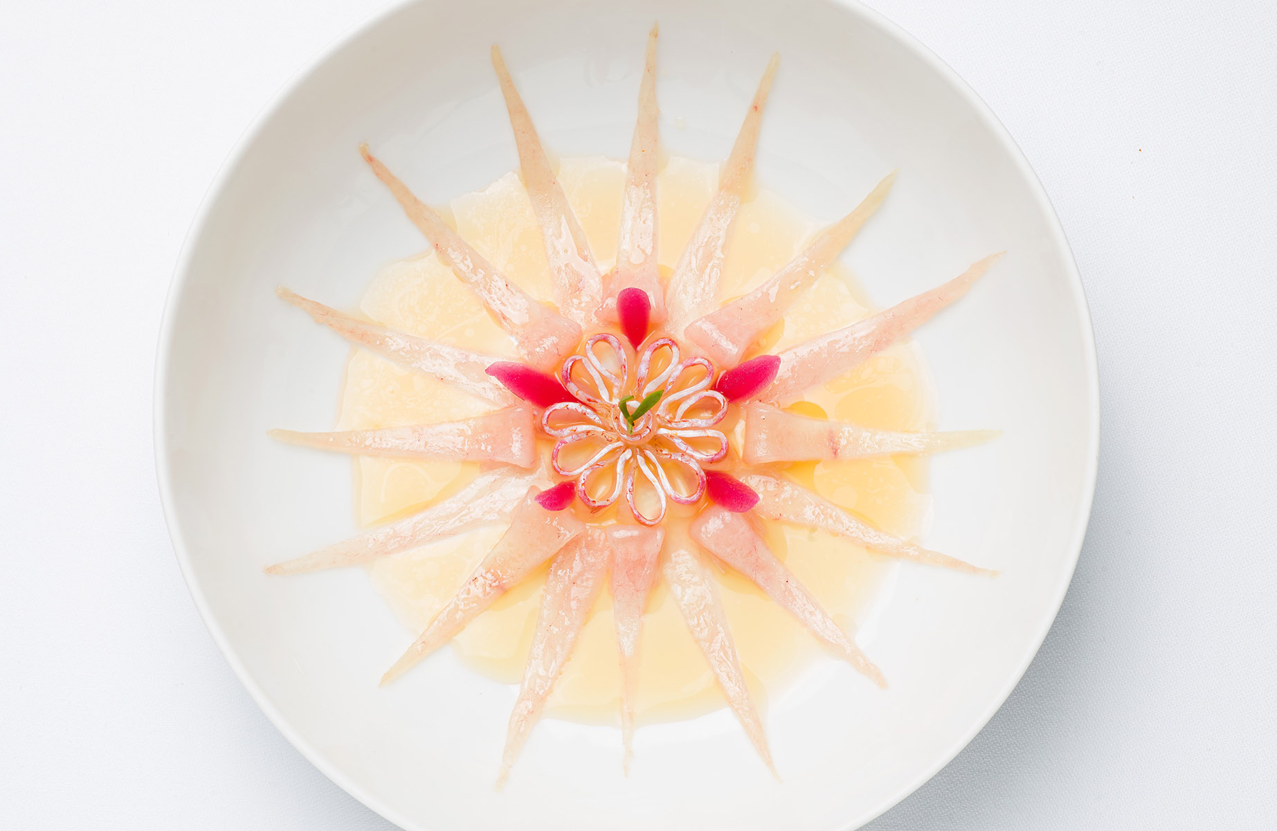 Rose des vents du restaurant Le Petit Nice. © Philippe Vaures Santamaria /Le Petit Nice