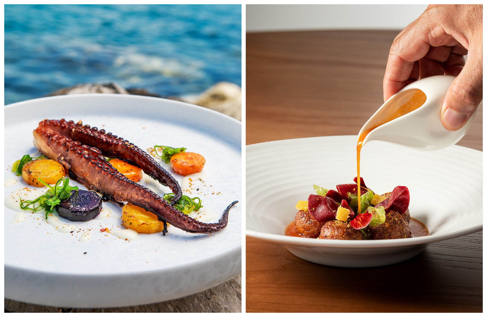 The cuisine of Dolia Gaeta is bright and aromatic and focused on the local produce of the area, making it a great option for a day trip from Rome. © Nello Di Palma/Dolia