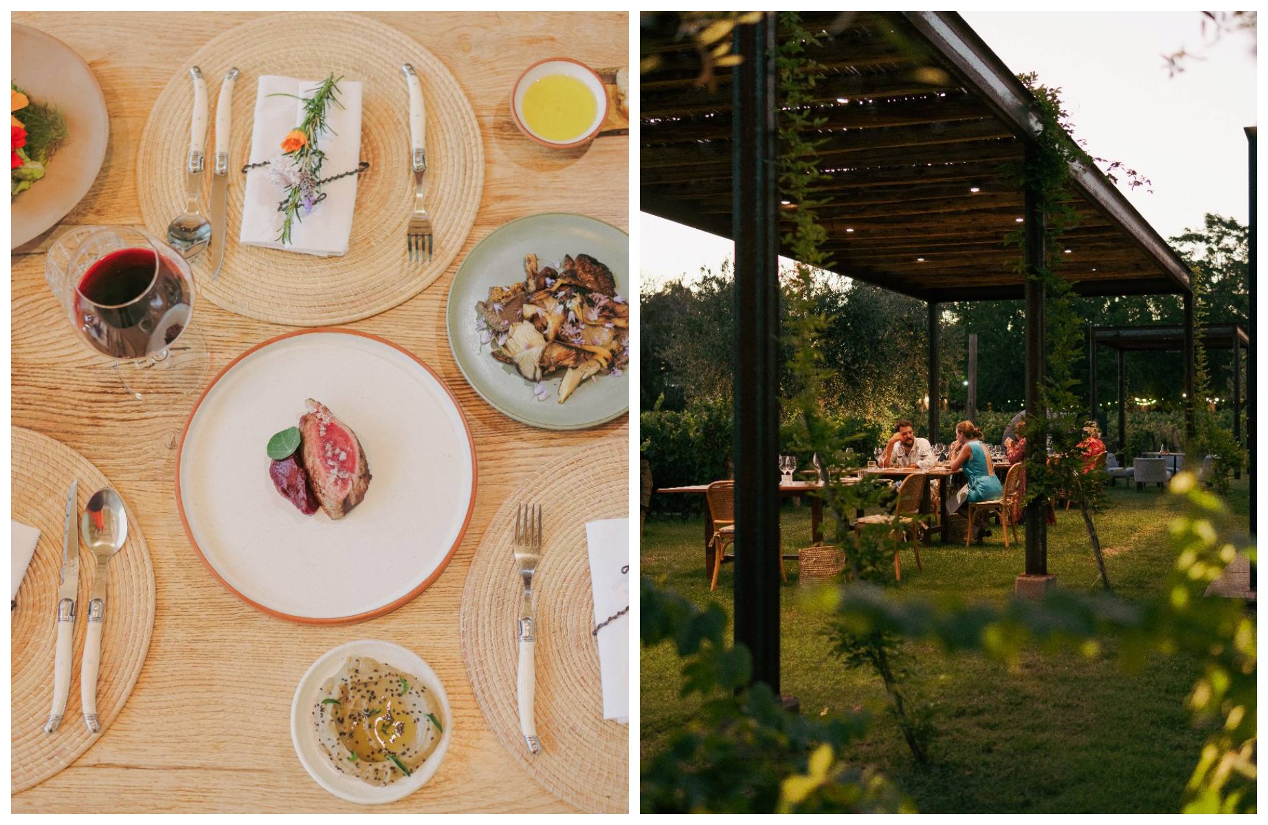 Das Zonda Cocina de Paisaje zelebriert die natürliche Schönheit seiner Umgebung durch eine saisonale, von der Landschaft inspirierte Küche. © Zonda Cocina de Paisaje