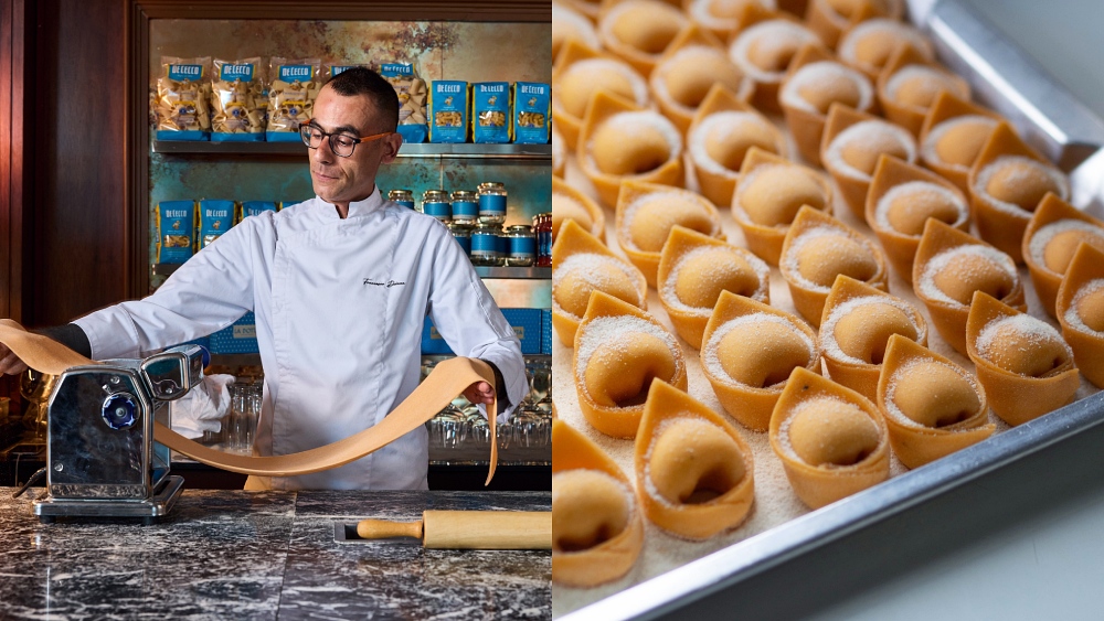 Chef Francesco Deiana of La Dotta in Si Lom. © La Dotta