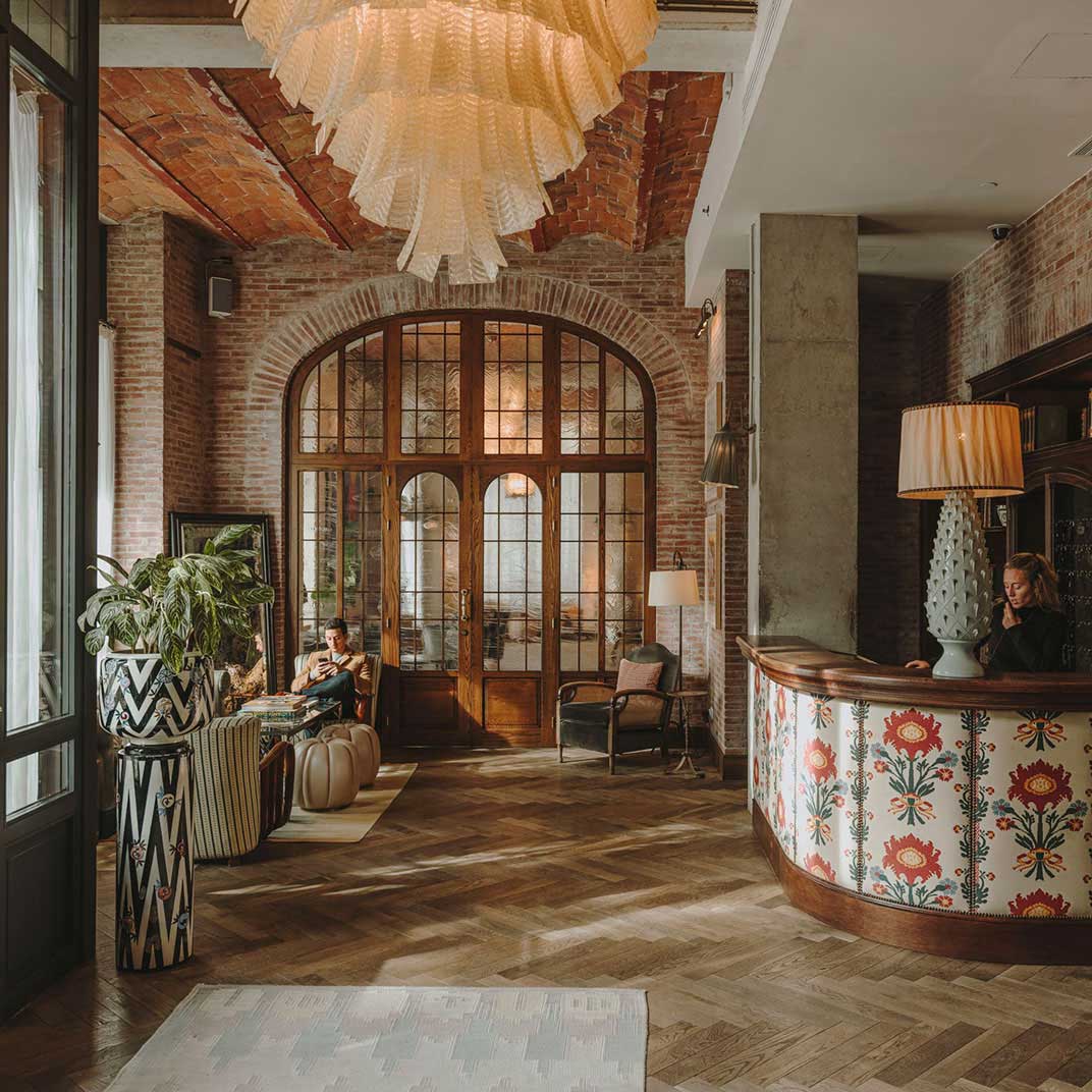 The bohemian-inspired house style mixes with an unmistakable Catalan accent at the Soho House. © Soho House