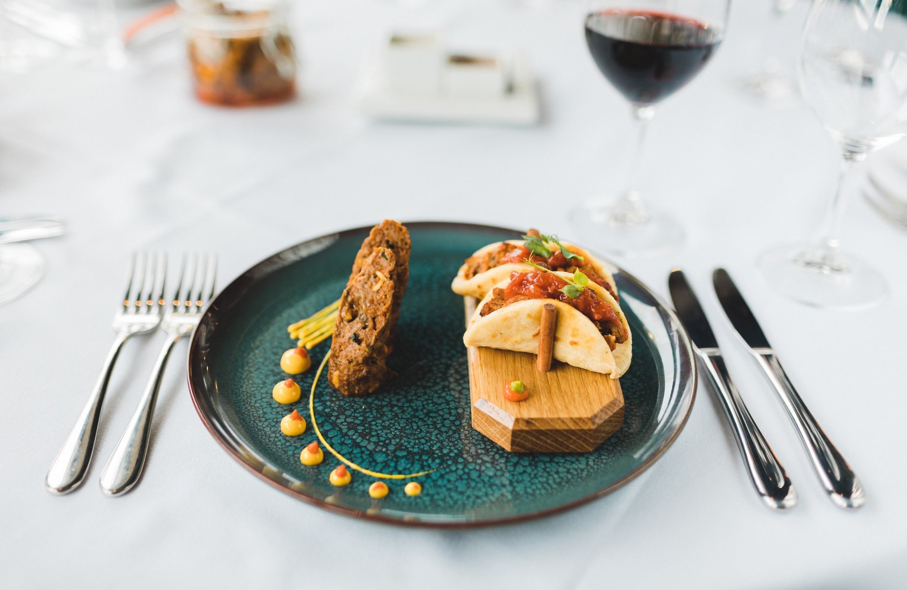 A dish from Chakra by Jaipur, one of Ireland's best Indian restaurants. © Richard Stokes/Chakra by Jaipur