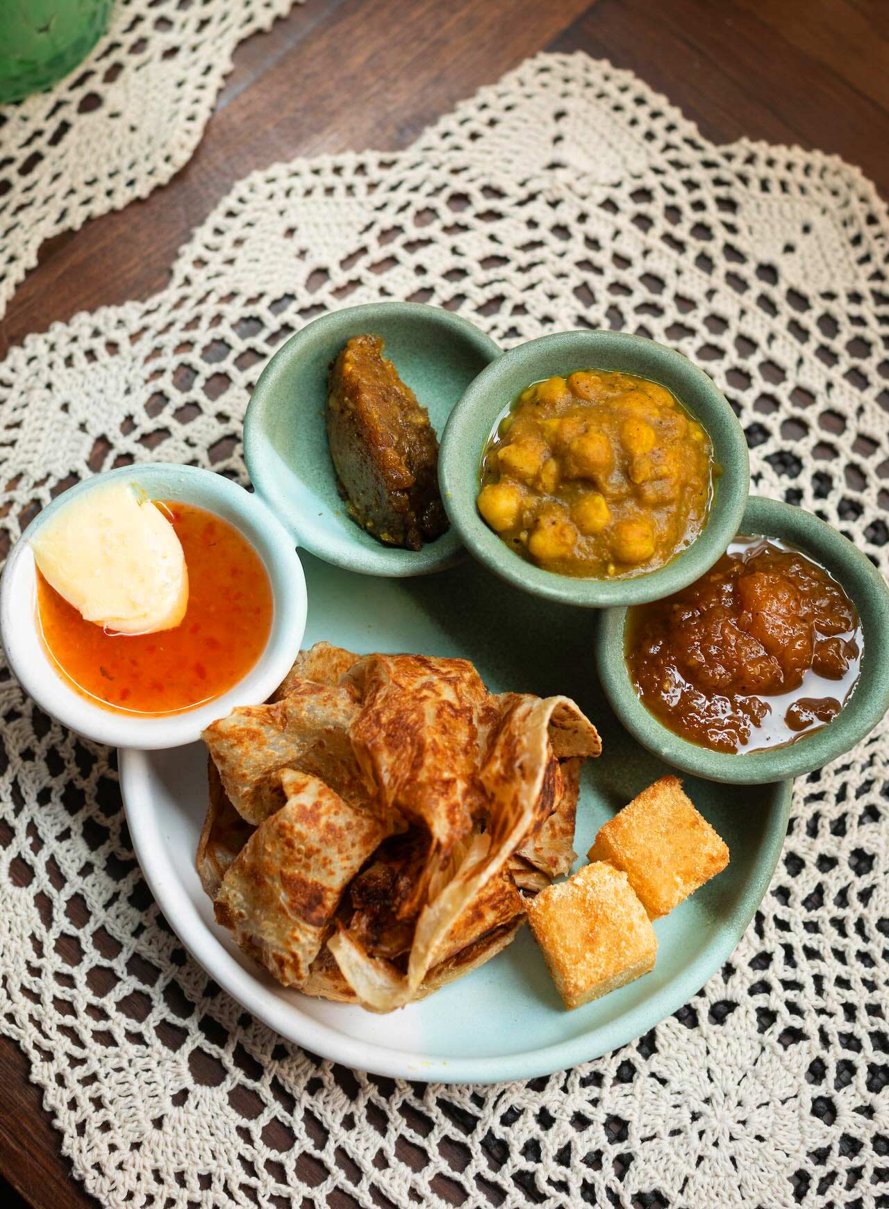 Buss-up-shut is a Caribbean favorite. © Clay Williams/Kabawa 