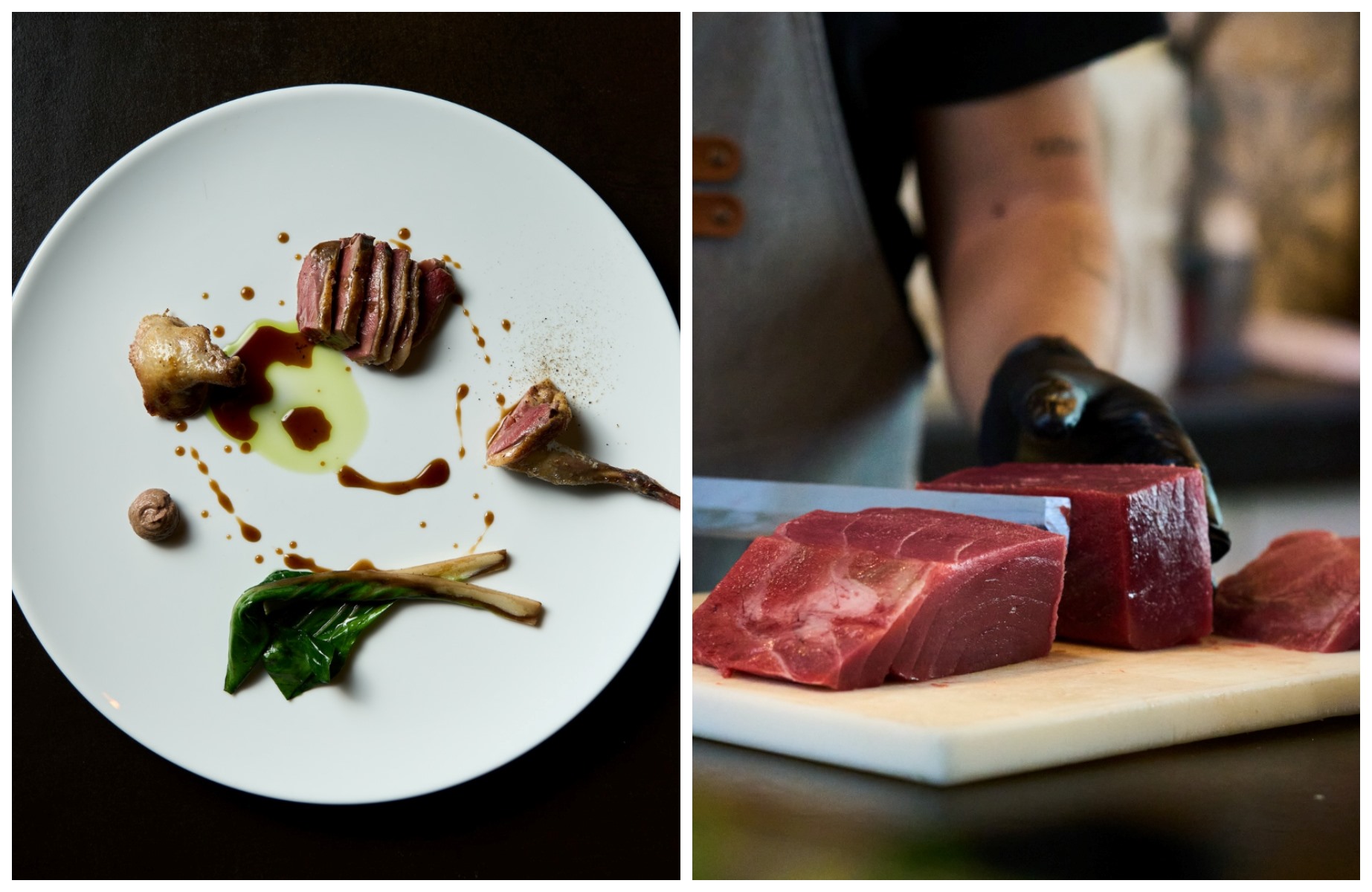 Dishes mixing the best of Italy and Spain at Essencia Restaurant in Naples. © Essencia Restaurant (Naples)