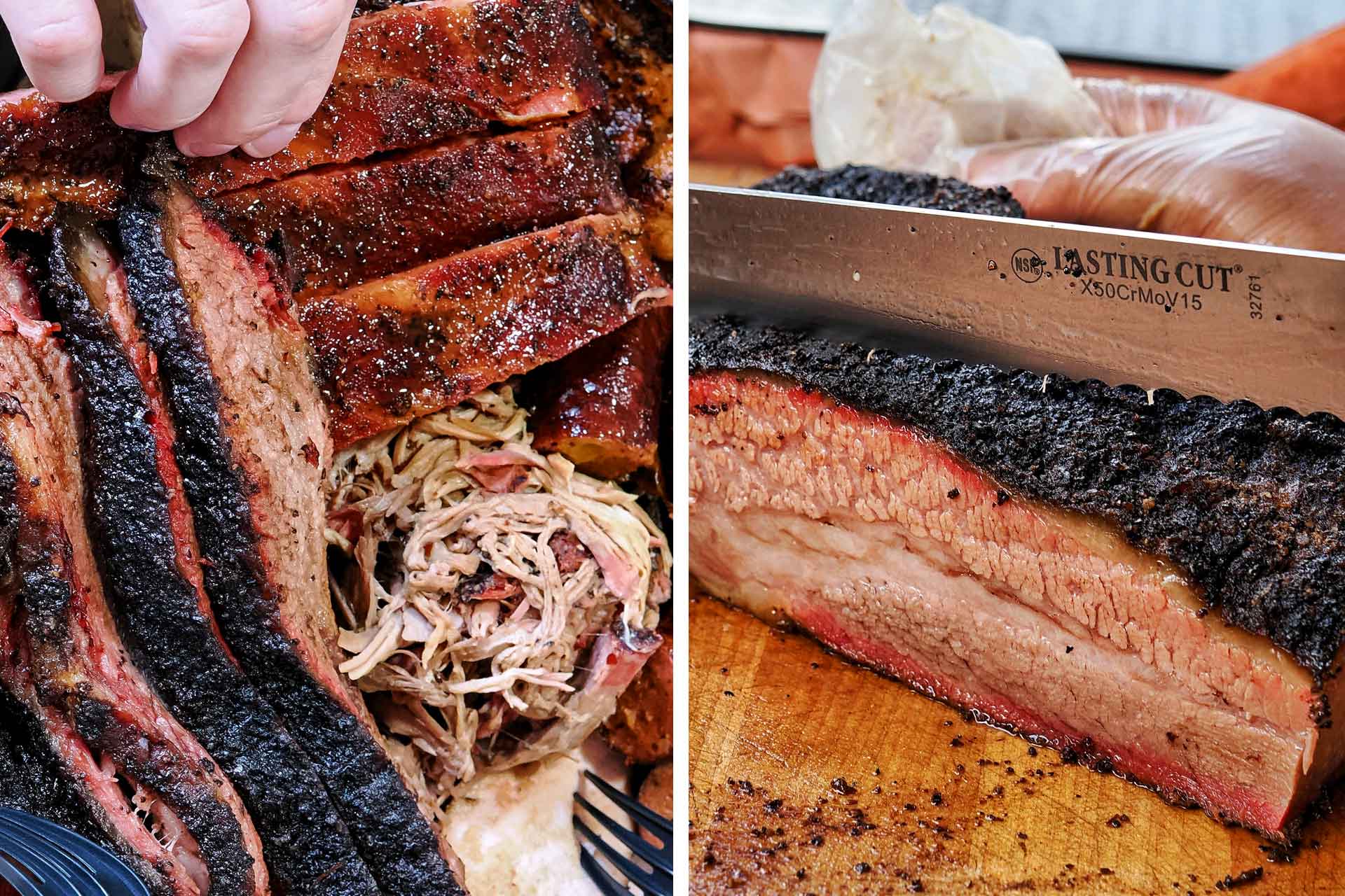 It's all about the charred crust at Smokemade Meats + Eats. © Lisa Wilk/Smokemade Meats + Eats
