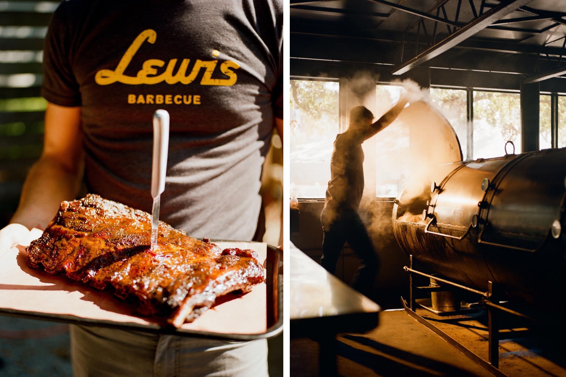 Brisket is the signature at Charleston's Lewis Barbecue. © Lizzy Rollins/Lewis Barbecue