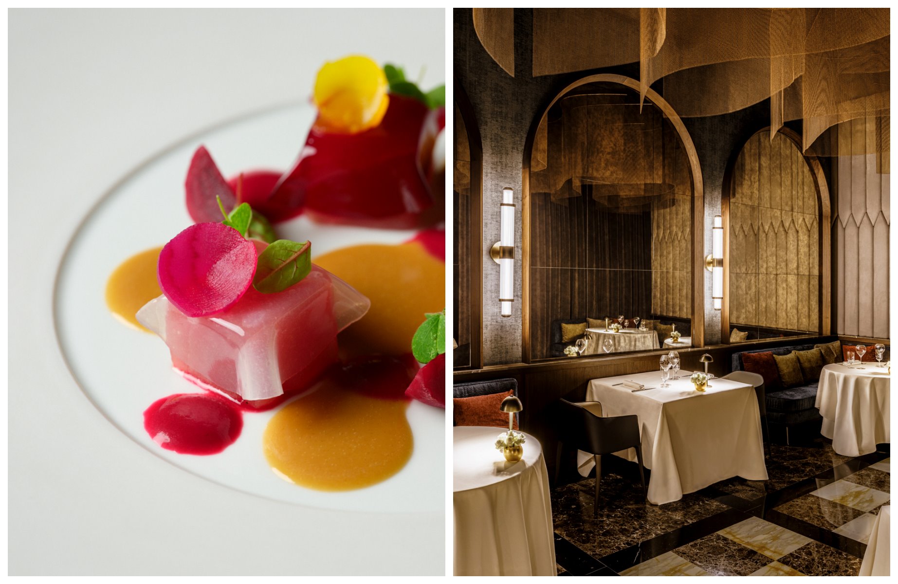 At INEO, a One-MICHELIN-Starred restaurant on Piazza della Repubblica, Chef Heros De Agostinis channels global influences into refined, spice-led cuisine that stands out in Rome’s fine dining scene. © Alberto Blasetti/INEO, © Ross Dixton/INEO