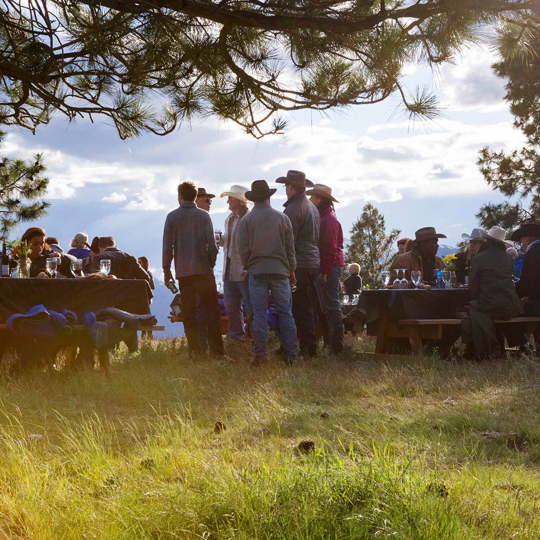 Triple Creek Ranch's activities are ideal for groups. © Triple Creek Ranch