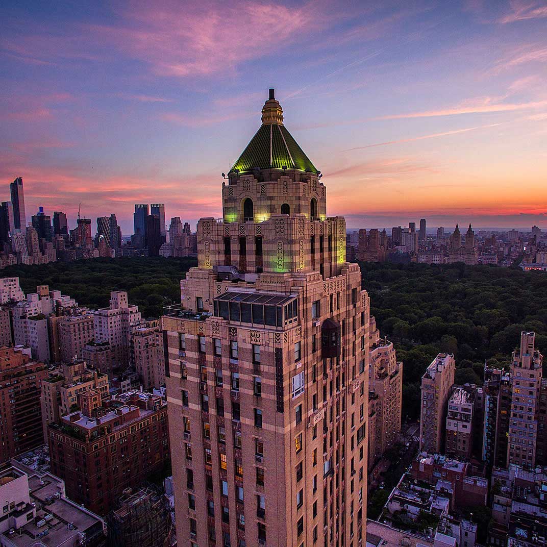 The Carlyle Hotel has towered over the Upper East Side since 1930. © The Carlyle, A Rosewood Hotel