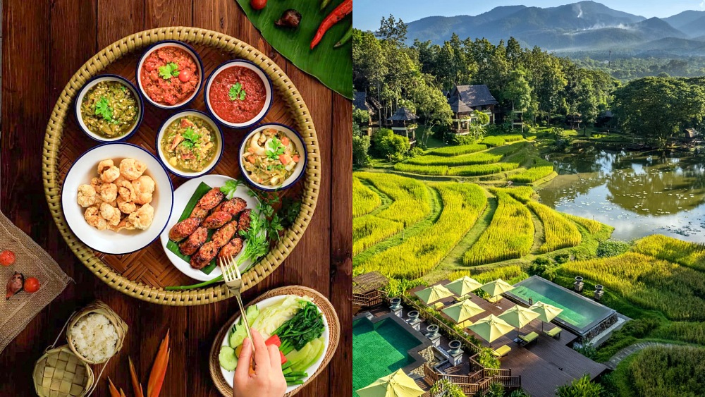 Bold northern Thai flavors at Gongkham, then escape to the mountains at the Three Key Four Seasons Resort Chiang Mai. (© Gongkham, Four Seasons Resort Chiang Mai)