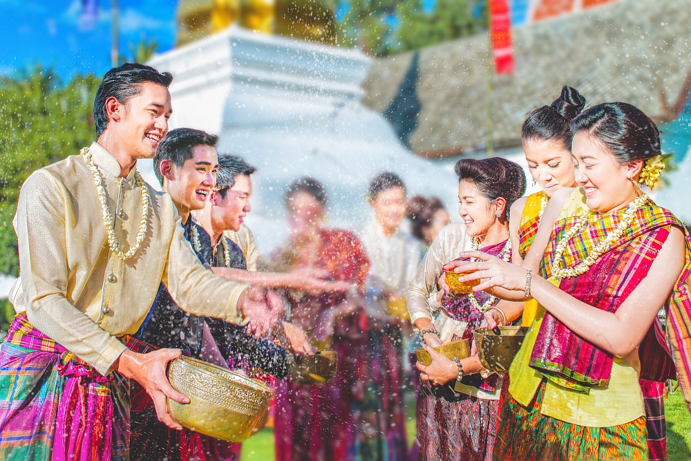 Experience a lively, refreshing Songkran with an Isan twist. (© Tourism Authority of Thailand)