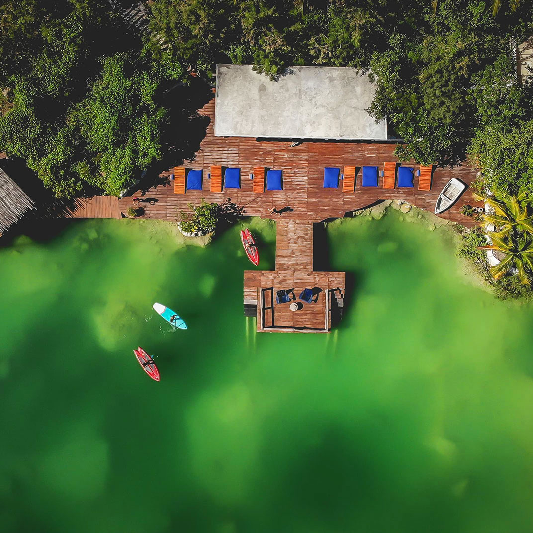 Laguna de agua dulce. © Wakax Hacienda