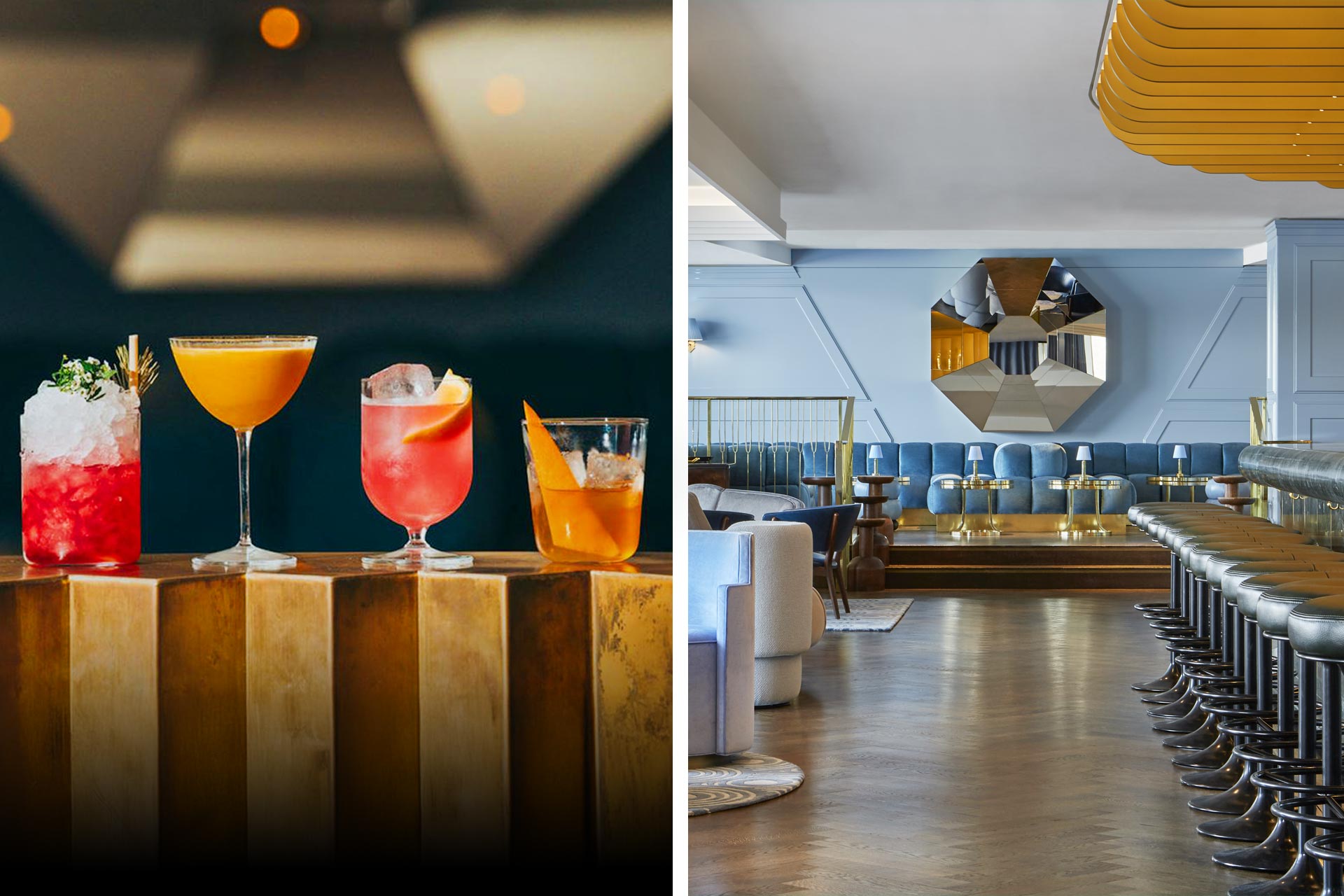 Unique and intriguing ingredients join stunning river views at nautically-inspired Lyaness. © Sea Containers London