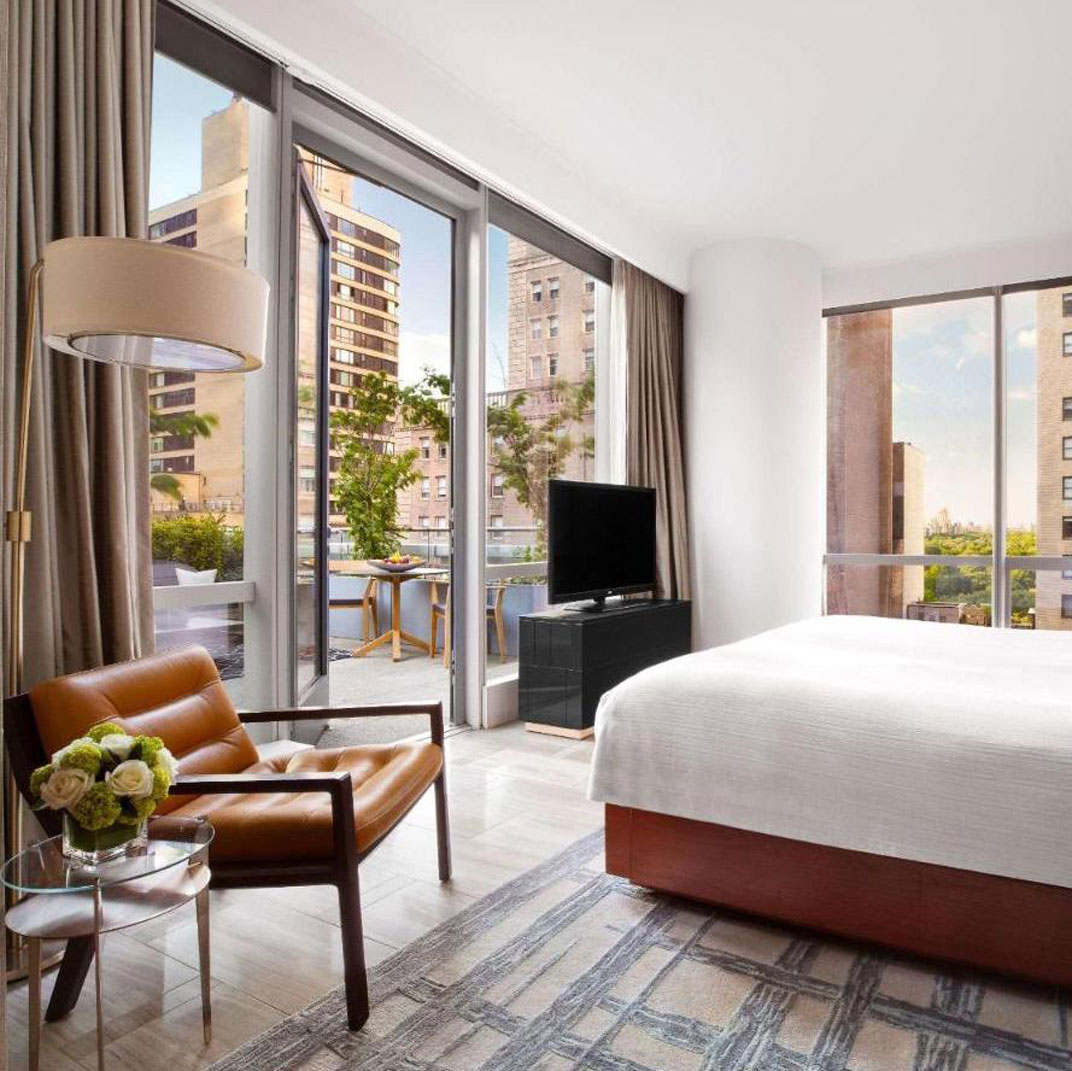 Ideal for high‑end corporate travelers and up to two furry friends. © Park Hyatt New York