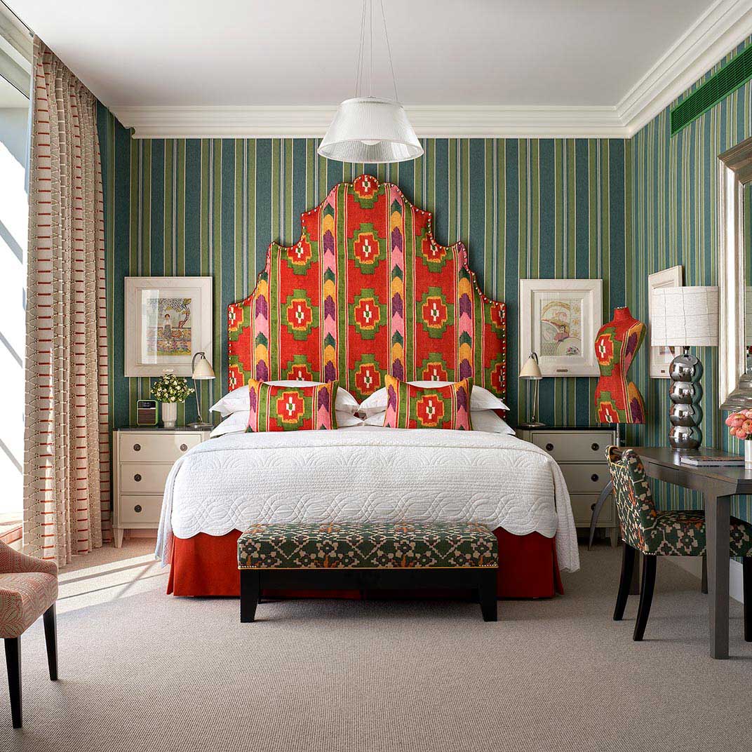 Animal-themed decor and generously-sized suites are perfect for luxury-loving dogs. © Crosby Street Hotel