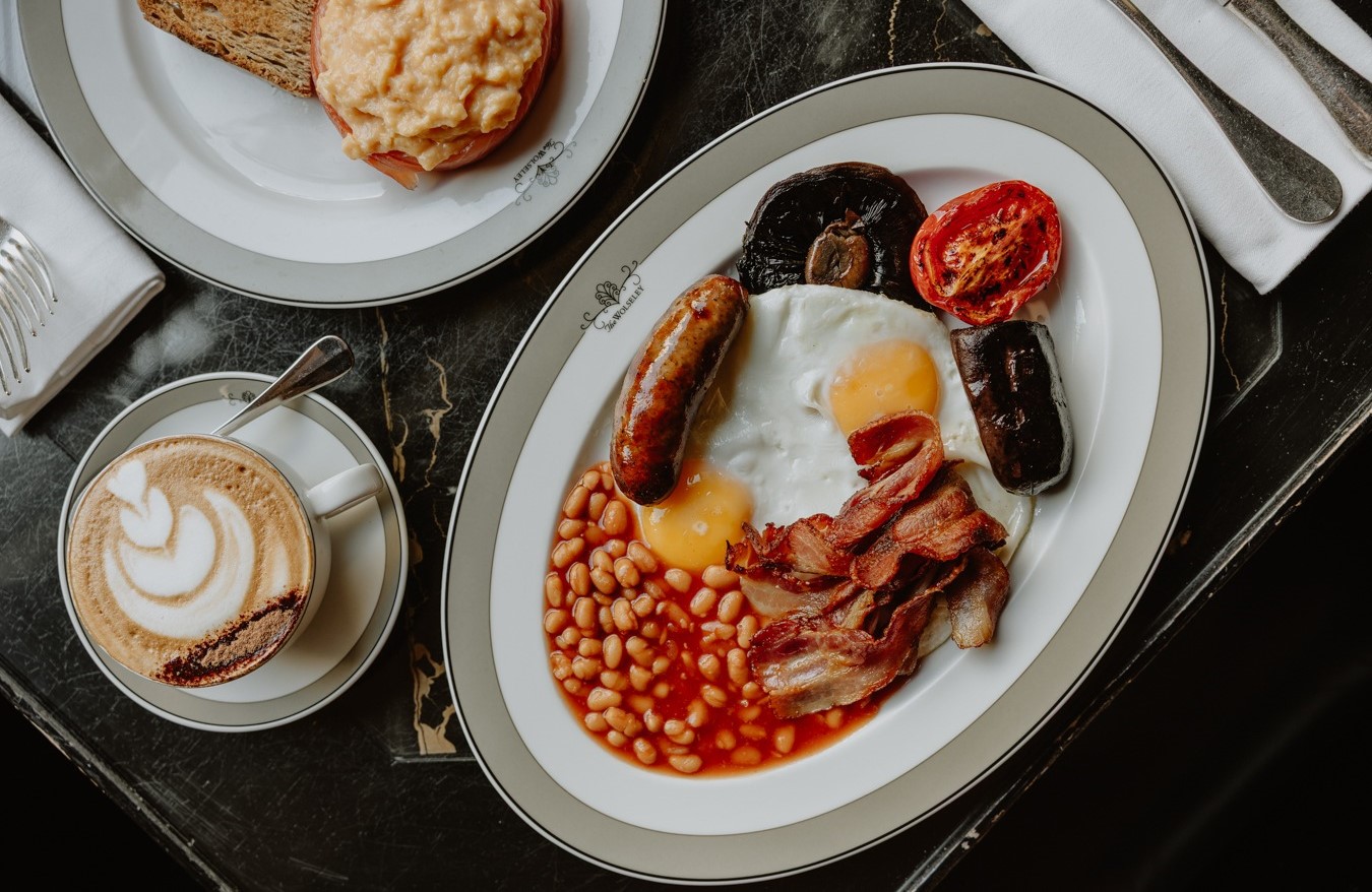 The classic fried English breakfast at The Wolseley in St James's. © Joanna Yee/The Wolseley