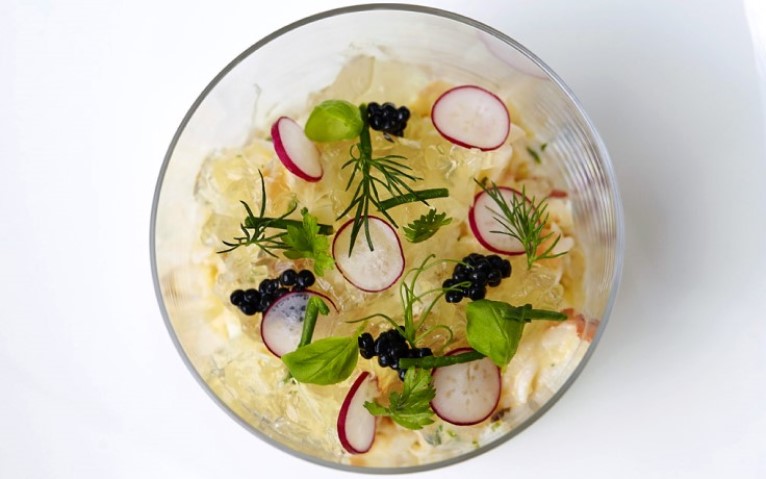 Eggs Drumkilbo, a Royal Family favourite, at The Dining Room at The Goring. © David Cotsworth/The Dining Room at The Goring