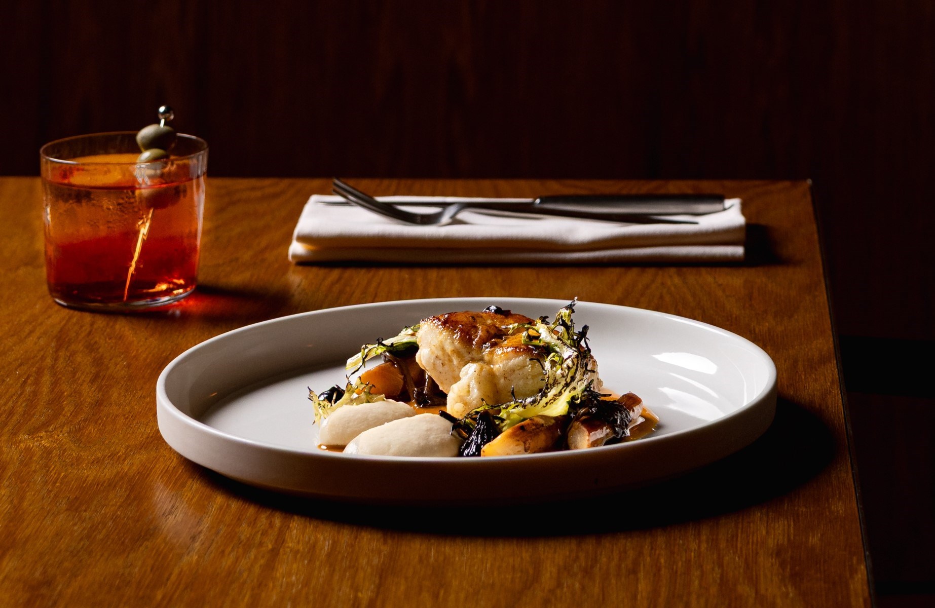 Some of the 'London-Italian' cooking from the stylishly designed restaurant Motorino. © Joe Howard/Motorino