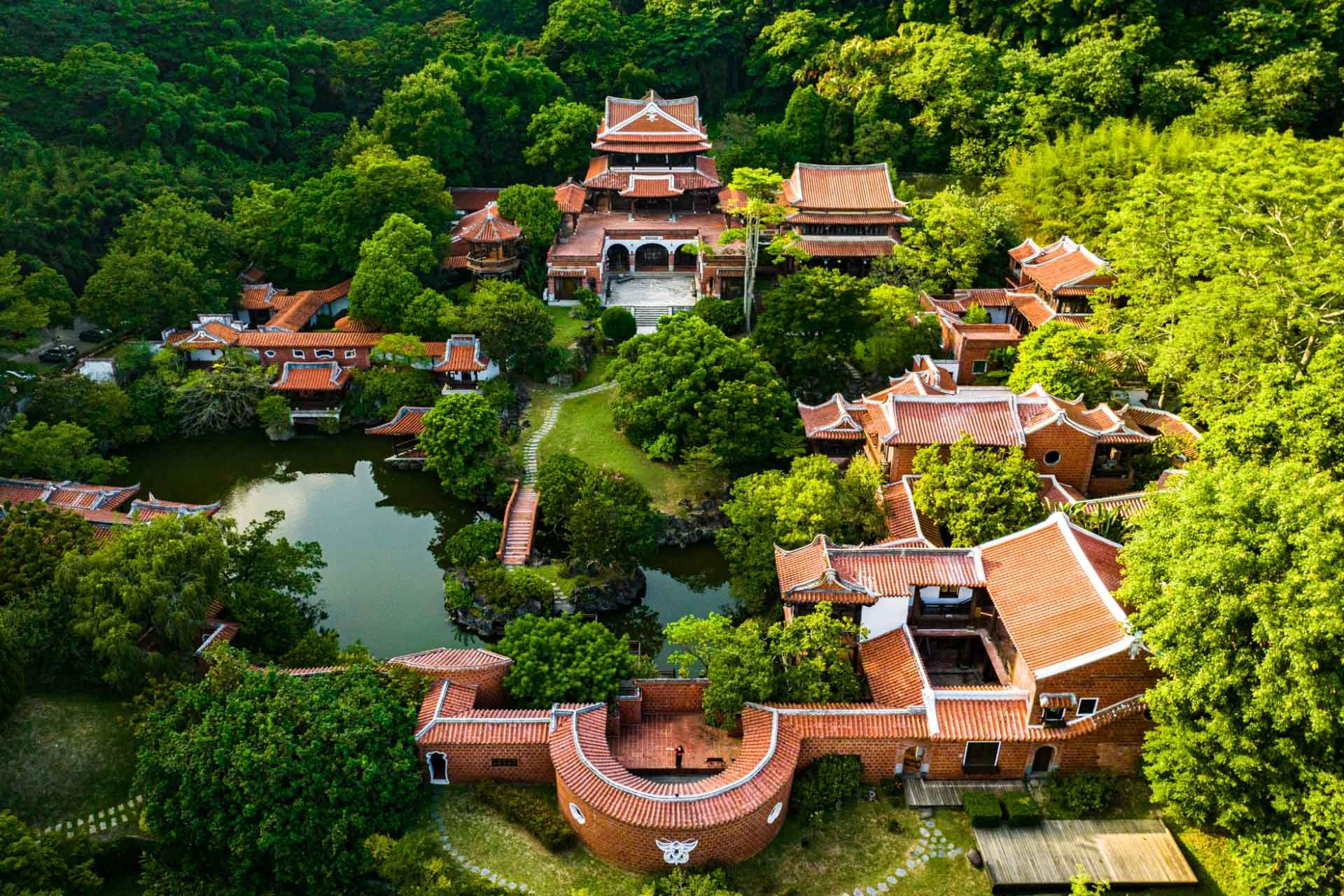 Malgré son caractère ancien, ce qui semble être un véritable complexe palatial n’est en réalité qu’une réplique parfaitement fidèle. © The One Nanyuan