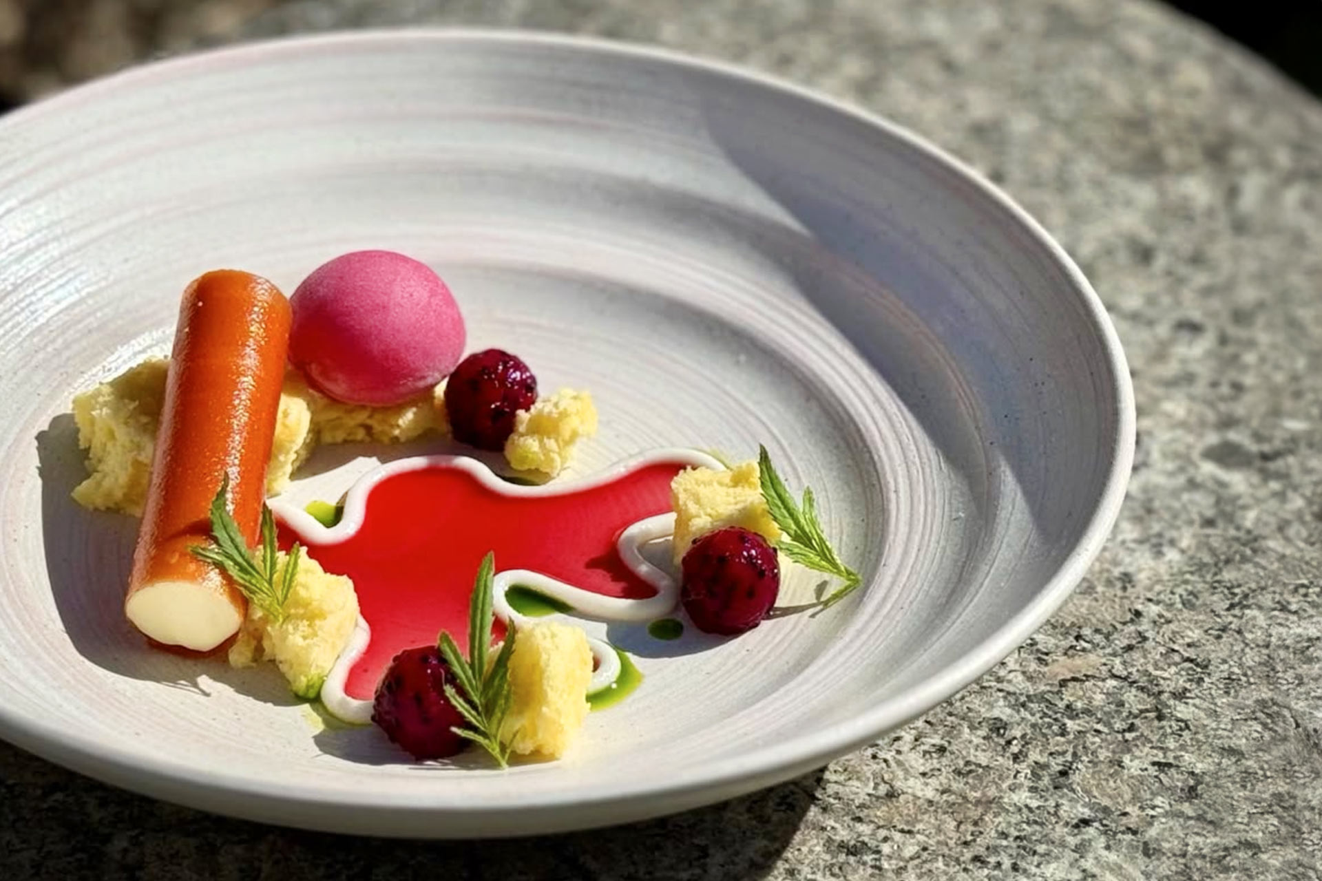 Guava cheesecake. © Ruby Johnson/Francie's