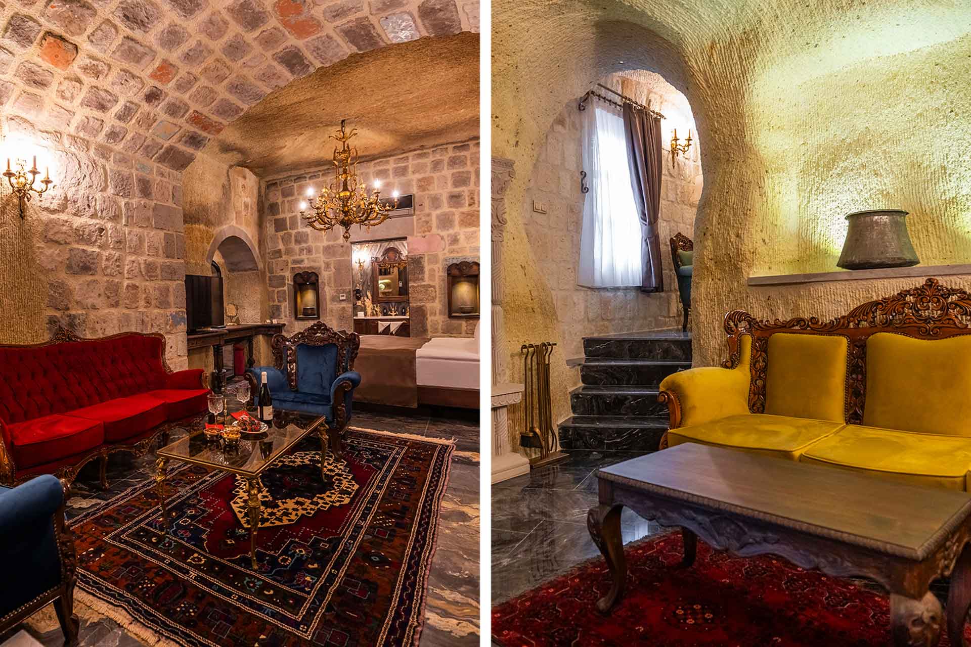 Un aperçu de vie rustique, enveloppé d’un luxe discret. © Signature Cave Hotel