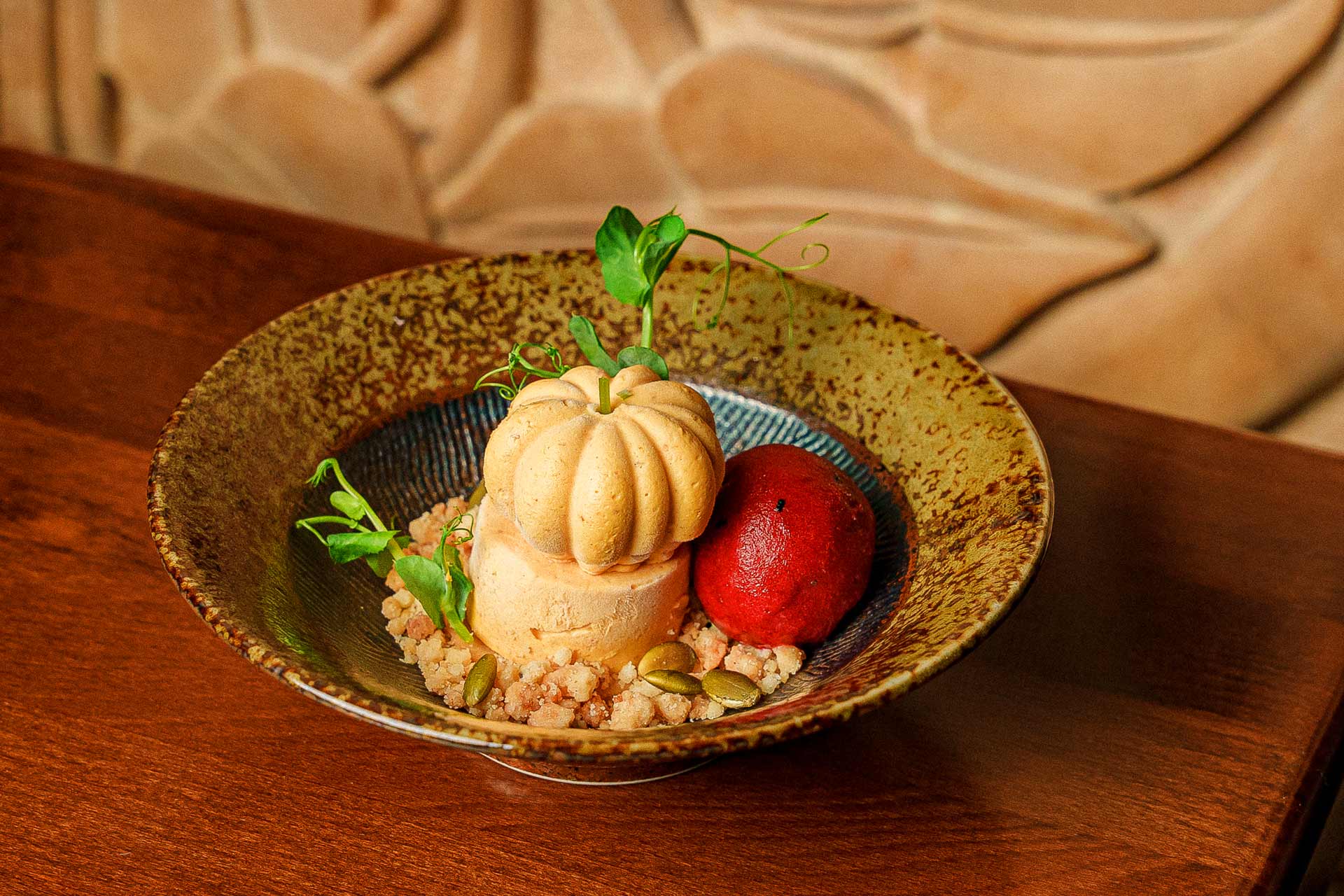Cheesecake with an Indian twist. © Junoon