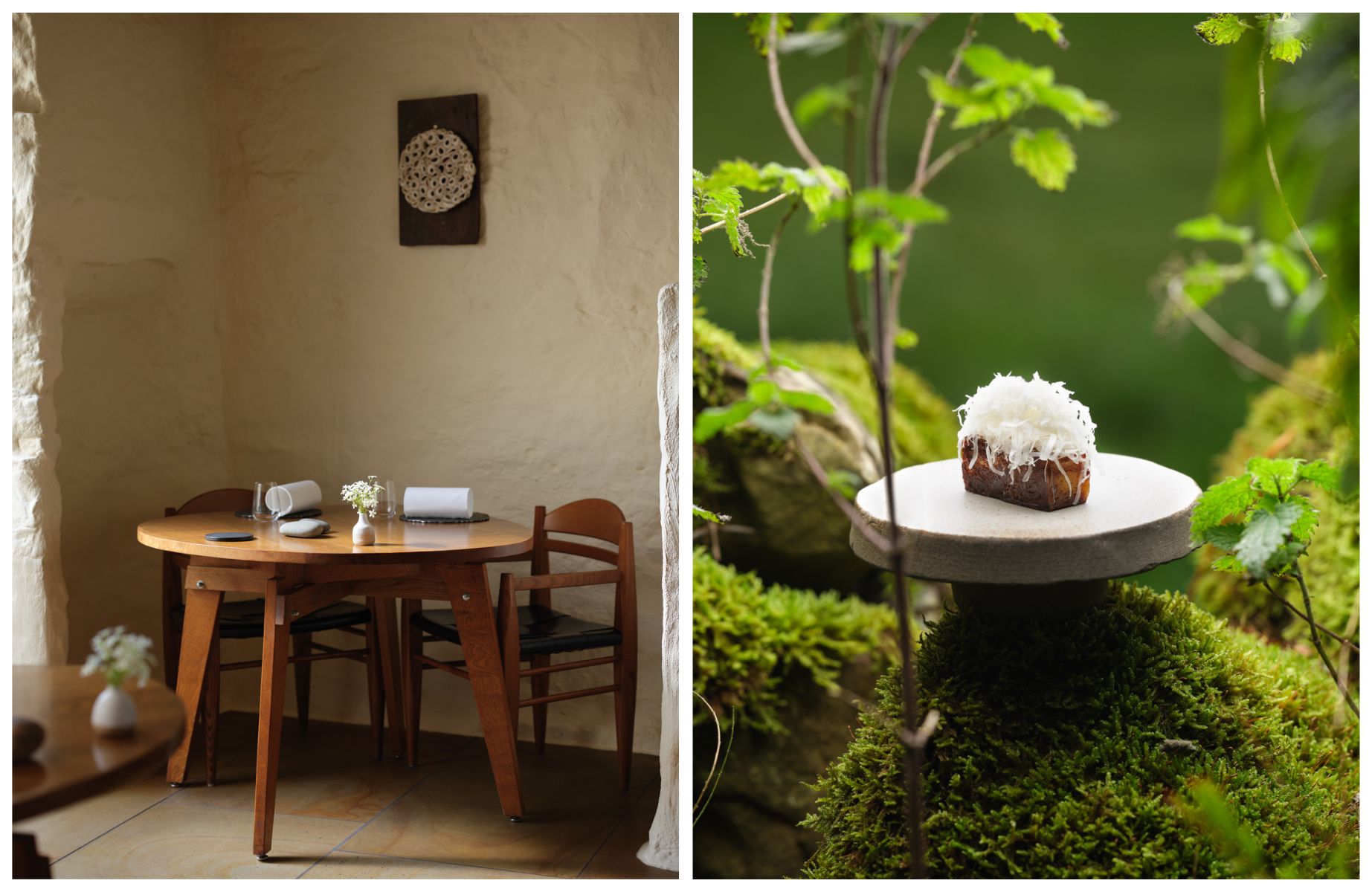 L'Enclume holds Three MICHELIN Stars and is the jewel in the Lake District's crown. © Cristian Barnett/L'Enclume