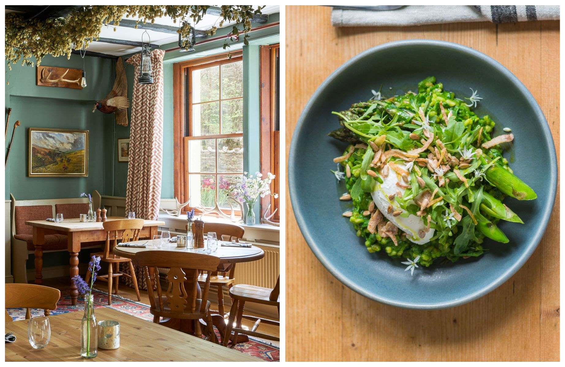 The Exmoor Forest Inn is a gem of a pub that draws inspiration from the surrounding National Park. © Exmoor Forest Inn