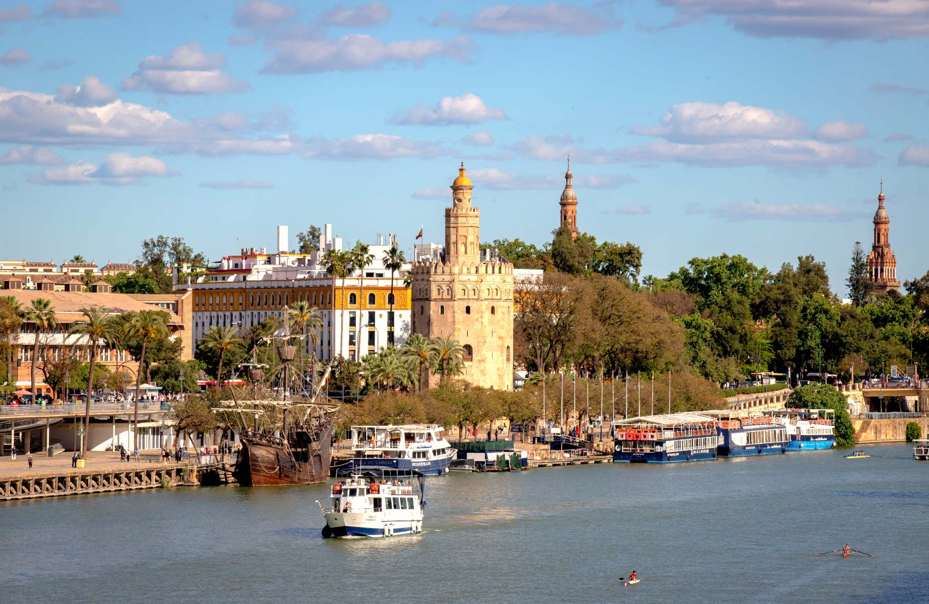 Le Guadalquivir: la rivière qui a fait de Séville un port mondial et continue de définir son identité. © MICHELIN Guide