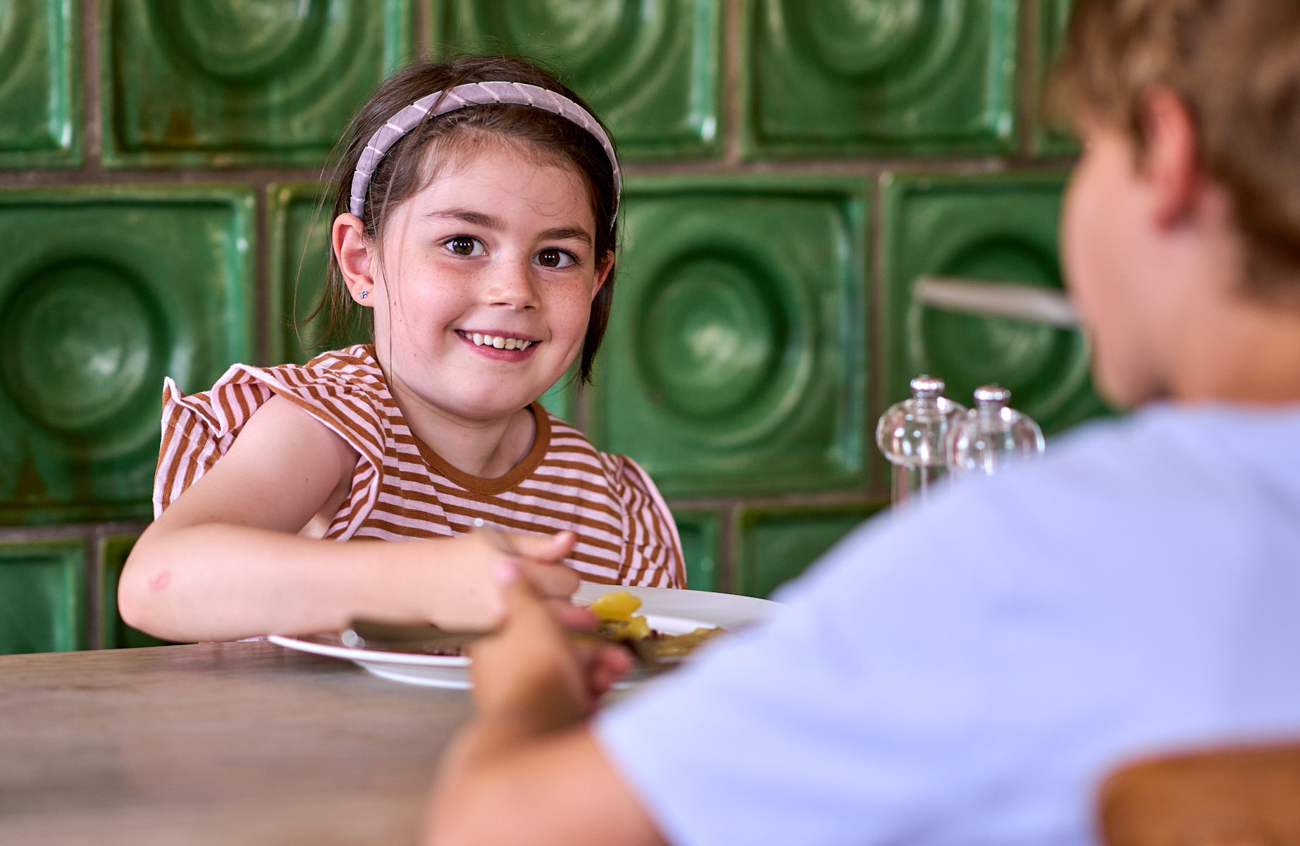Im Gasthof Zum Vaas sind Kinder immer willkommen. @ Annette Sandnder/Zum Vaas