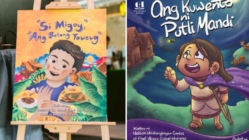 Moreno co-authored two children’s books to bring Tausug stories to younger readers. © Miguel Cabel Moreno