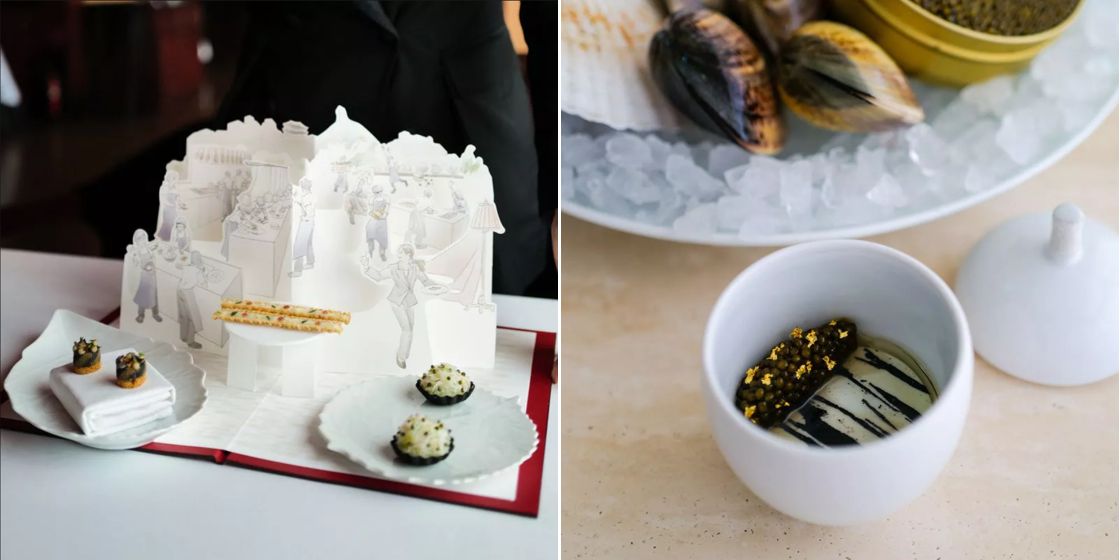 L’Amant Secret (left) and Eatanic Garden — two One-MICHELIN-Starred restaurants in Seoul by Chef Son Jong-won. © Son Jong-won/L'Amant Secret, Eatanic Garden