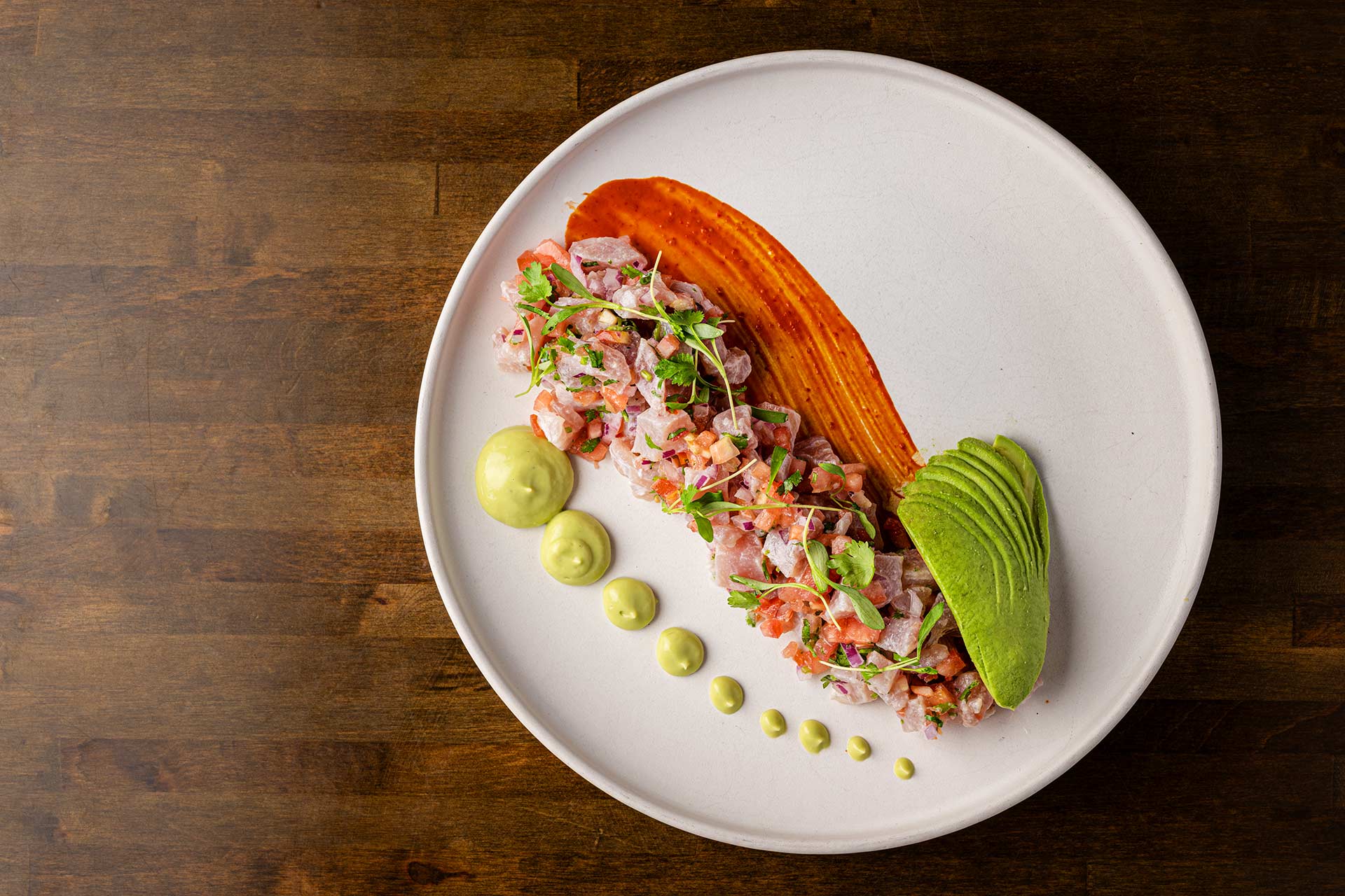 Ceviche de atun. © Wonho Frank Lee