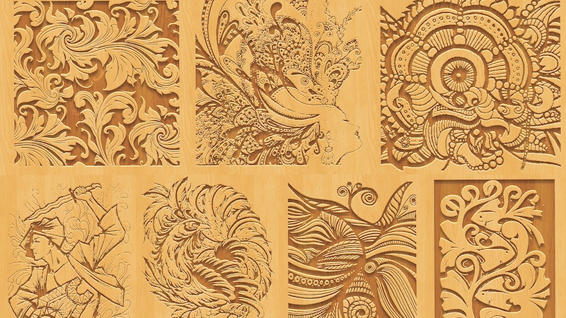Okir Motifs © Alexandra Mayhem
