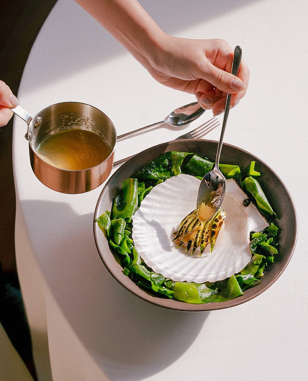 Creative plates from One MICHELIN-Starred Etcha. © Etcha