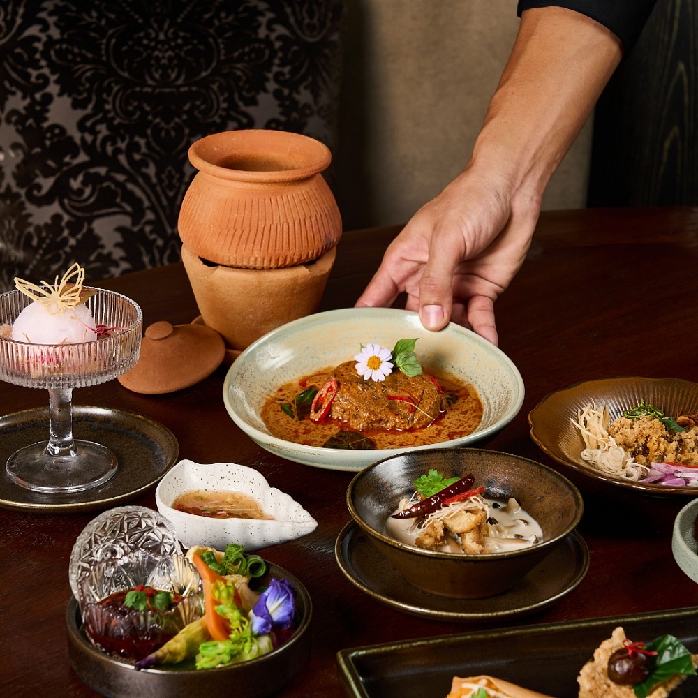 Traditional Thai cuisine at Saneh Jaan. © Saneh Jaan  