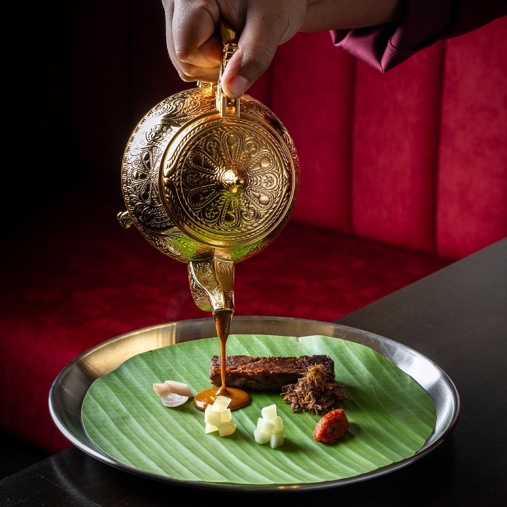Thai cuisine through modern techniques by Chef Sujira Pongmorn at Khaan. © Khaan 