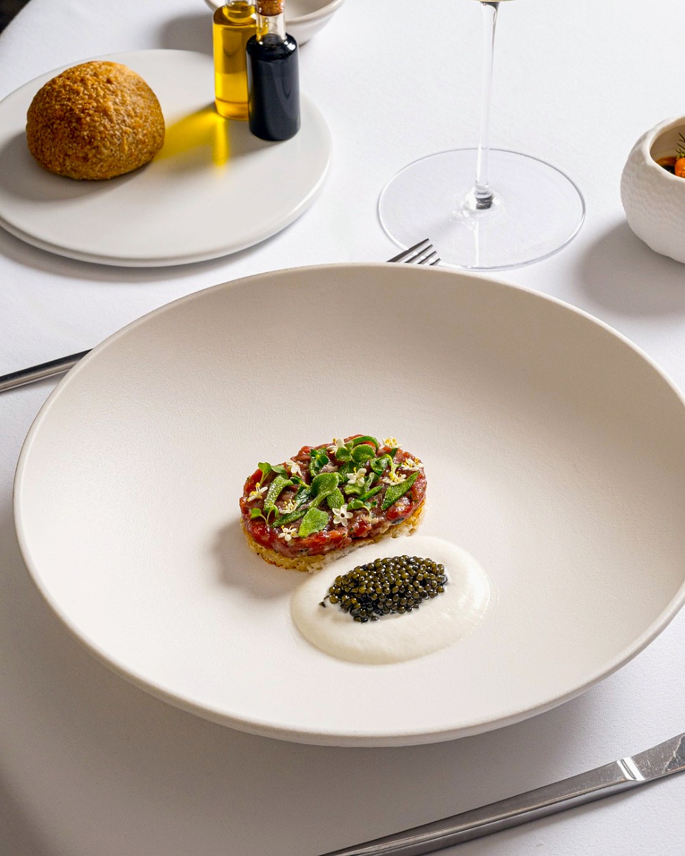 Modern Italian cooking at Clara in Sathon. © Clara  