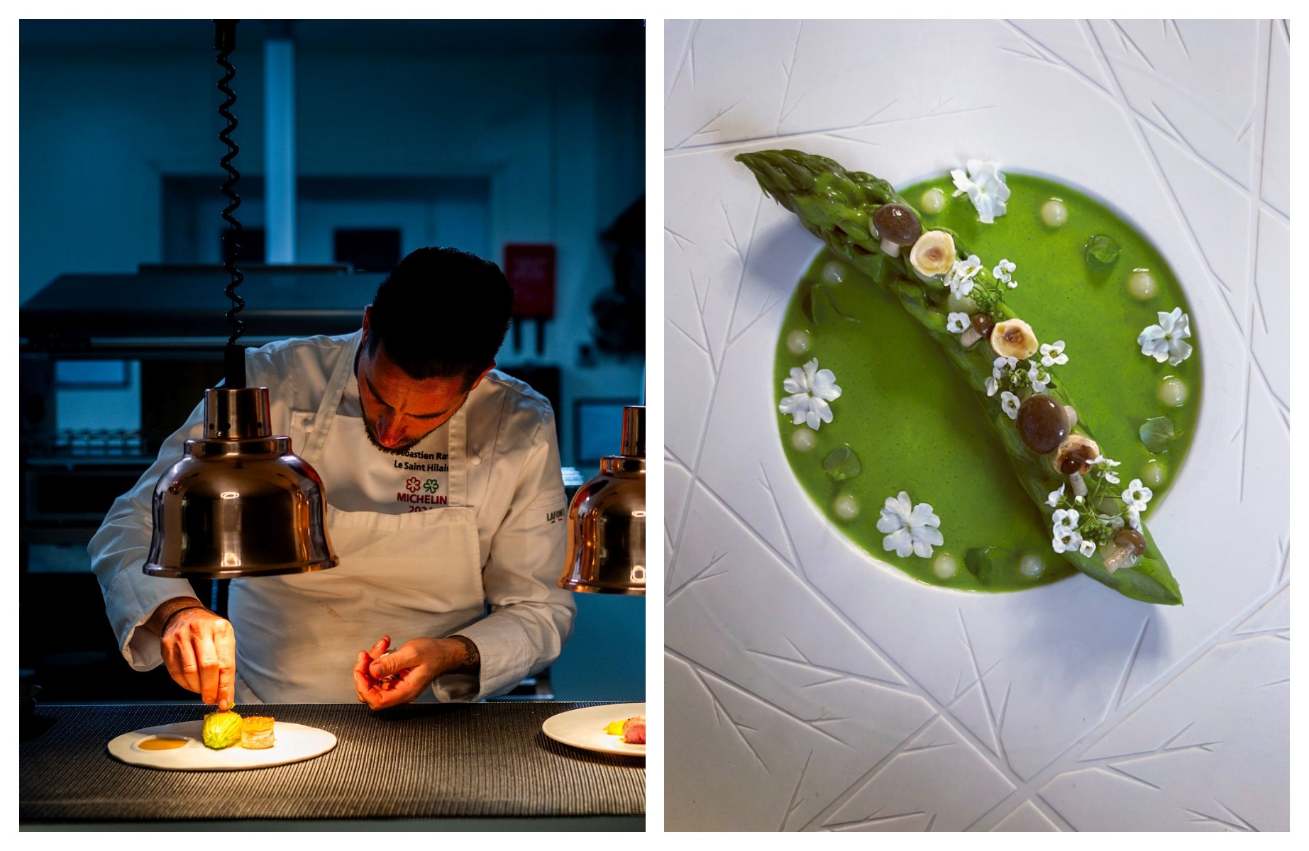 Just outside Alès, Le Saint-Hilaire, led by chef Sébastien and Gwladys Rath, highlights the produce and character of the Gard region. © SR, rath/Le Saint Hilaire