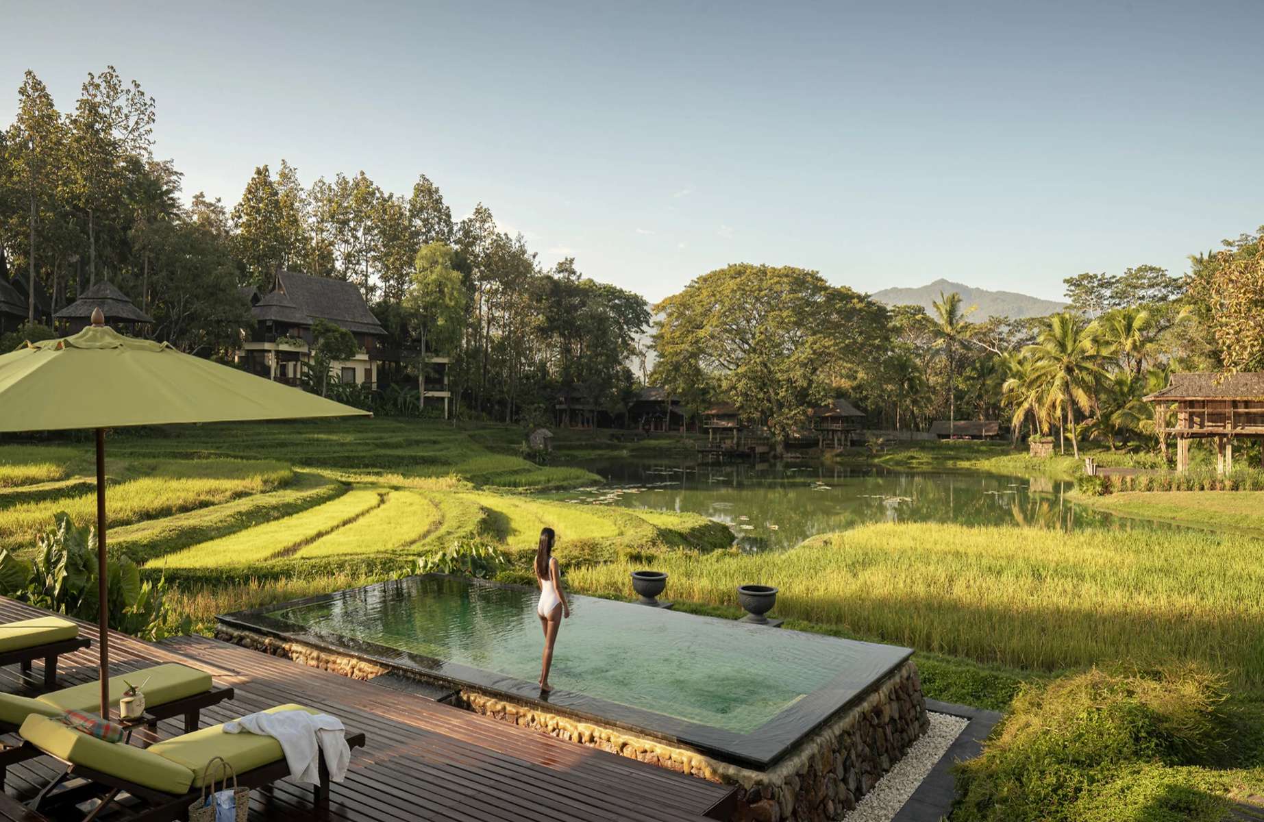 Immerse in Thailand’s cultural rice fields at Four Seasons Resort Chiang Mai. © Four Seasons Resort Chiang Mai  