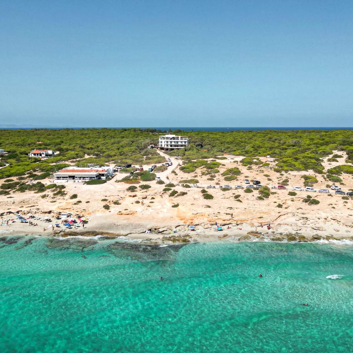 Hotel Teranka, de estilo bohemio frente al mar. © Teranka Formentera