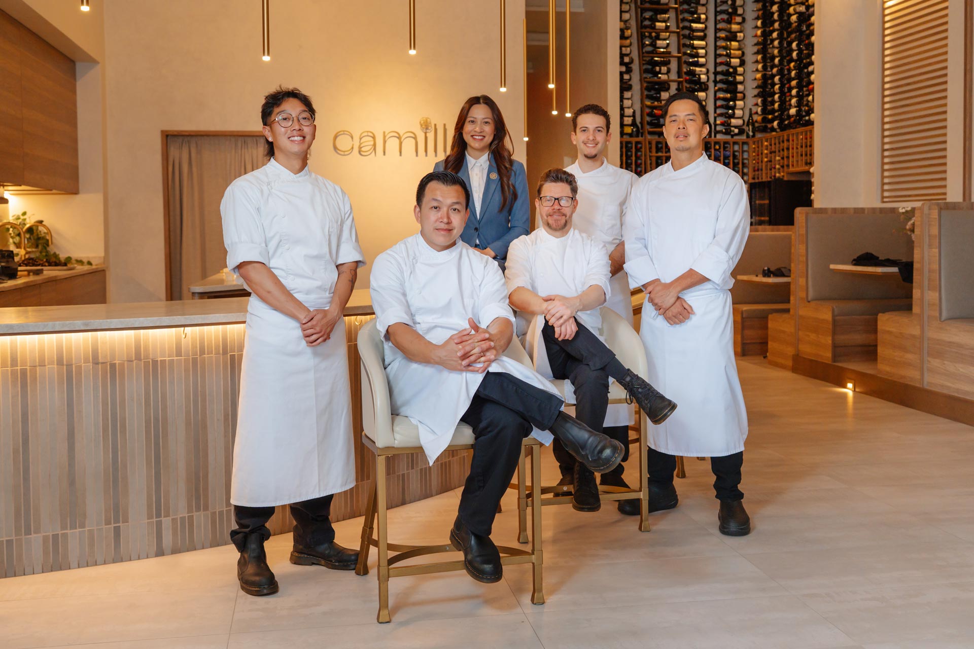 The team at Camille. © Felipe Callado